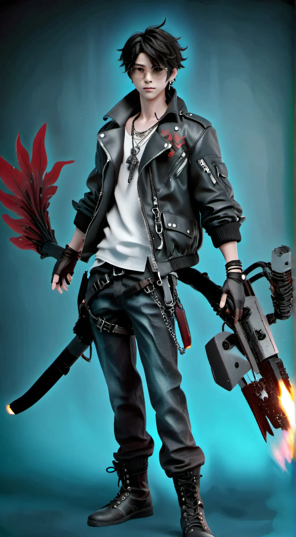 ai character: rory! background