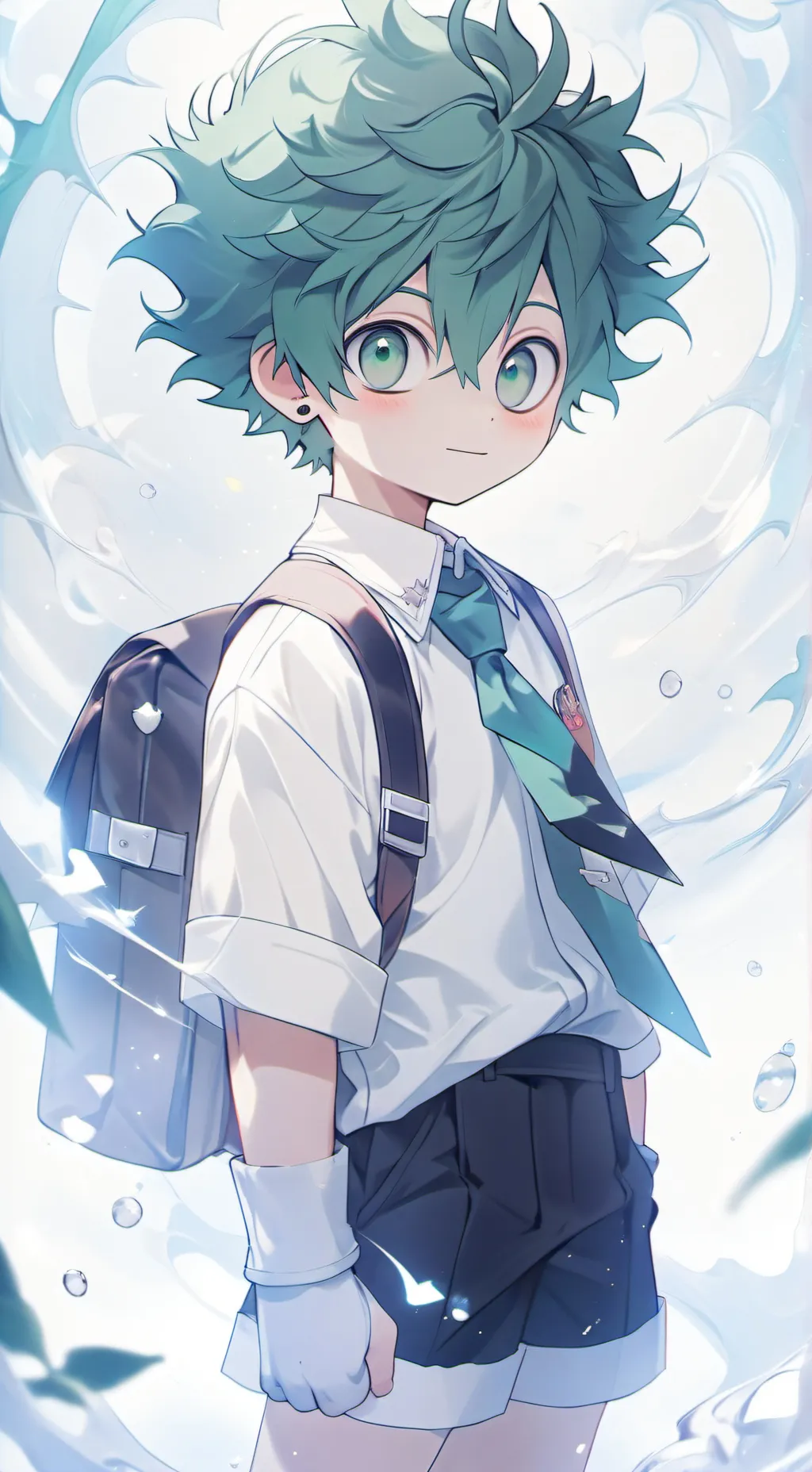 ai character: my hero academya  background