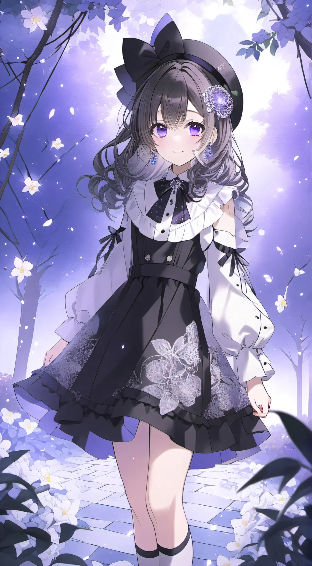 ai character: Your girlfriend  background