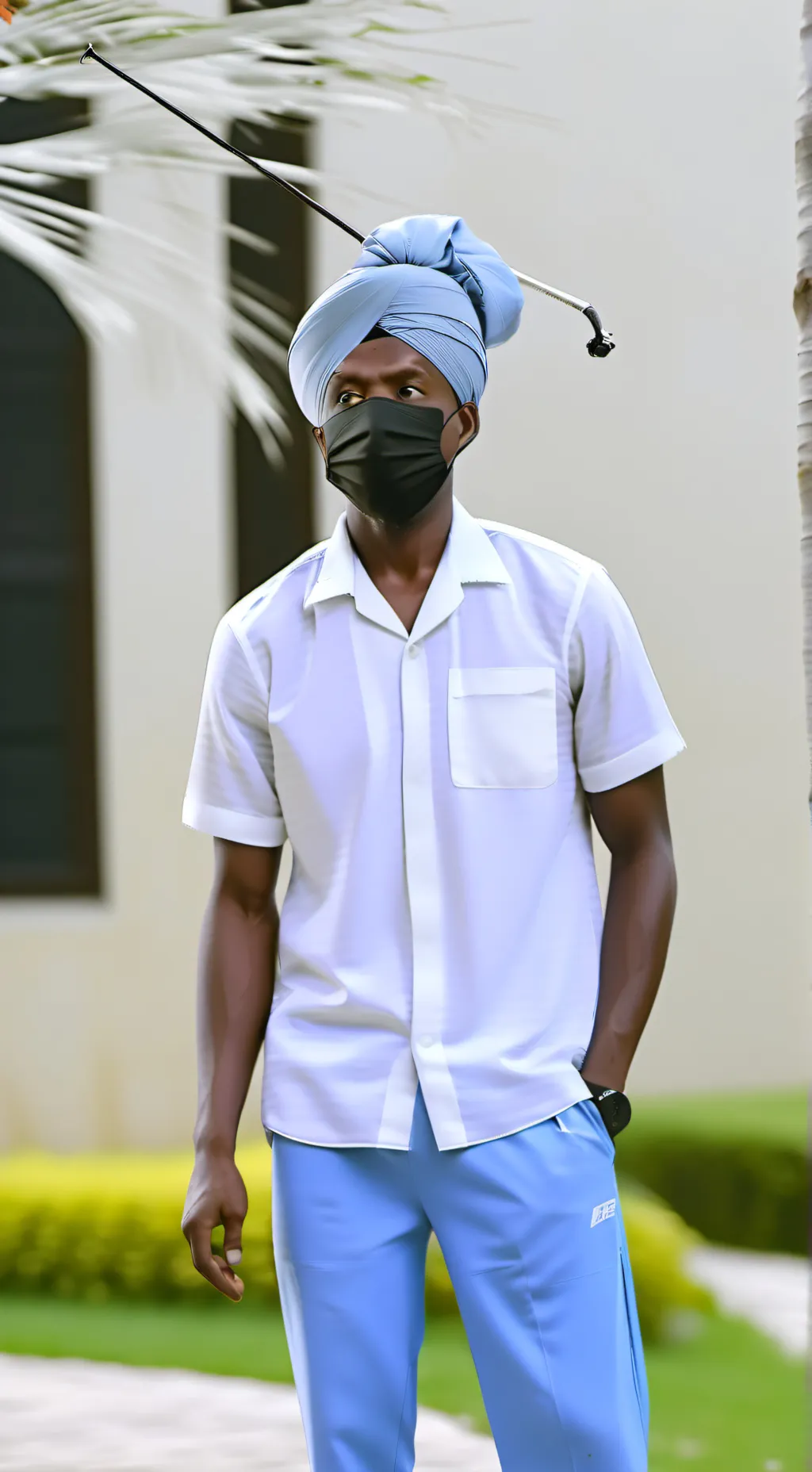 ai character: tu tio 😨👌 background