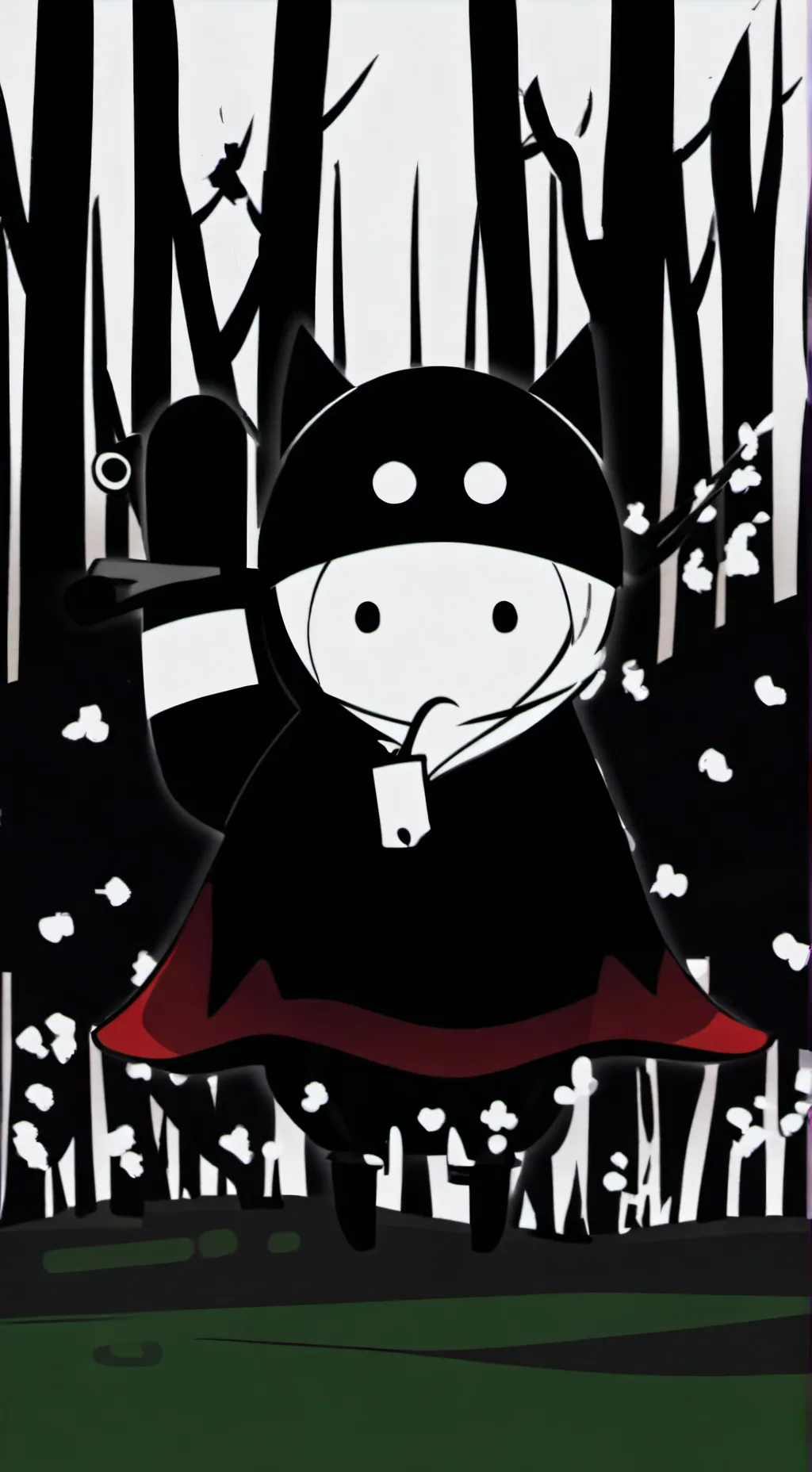 ai character: chance chibi background