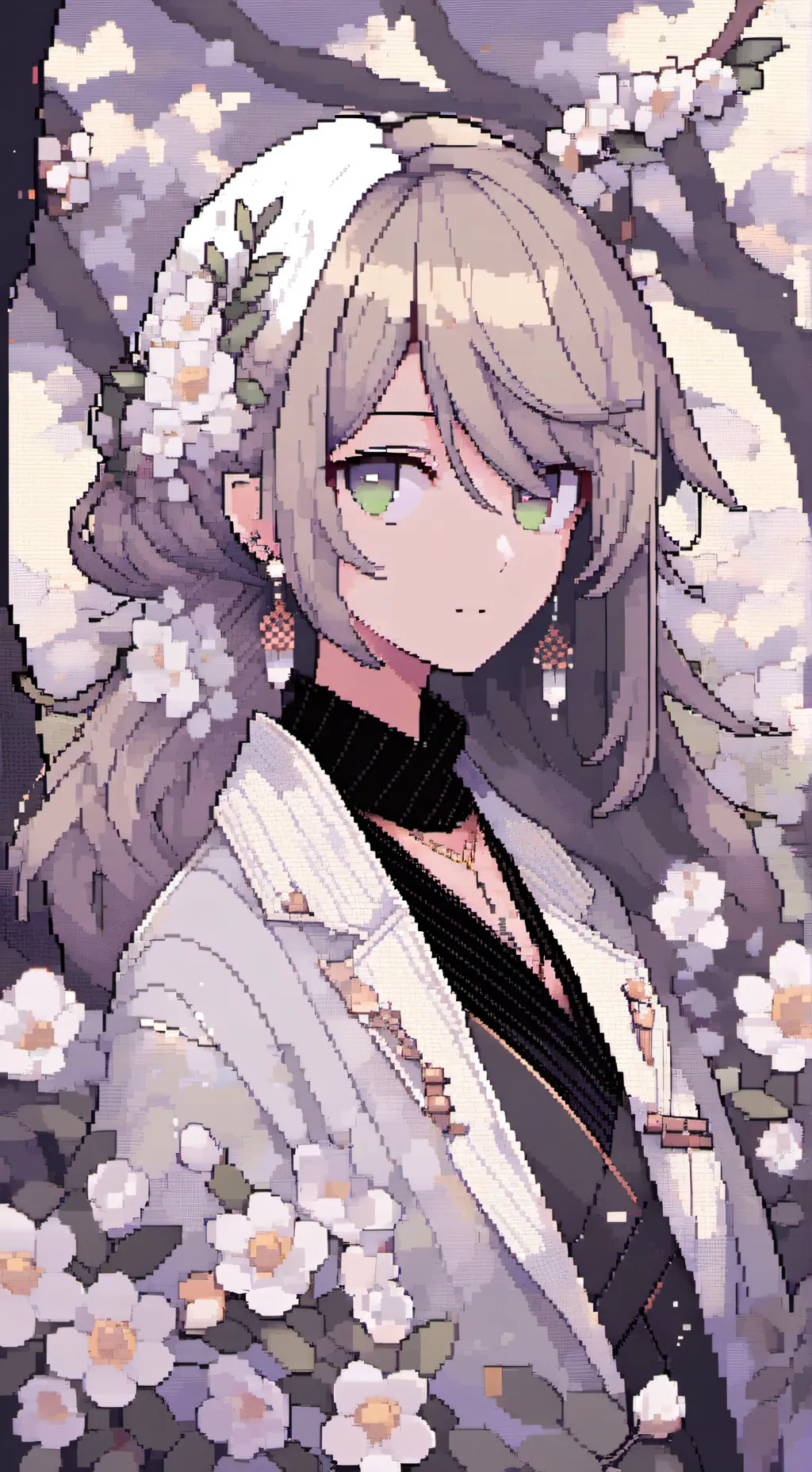 ai character: Olive background