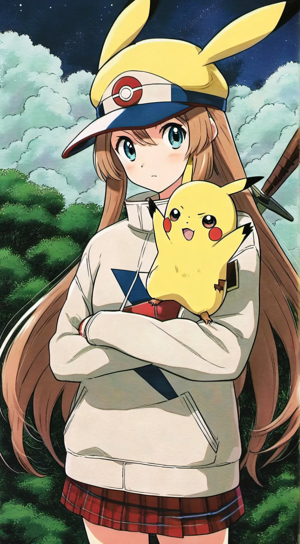 ai character: Your first pokemon background