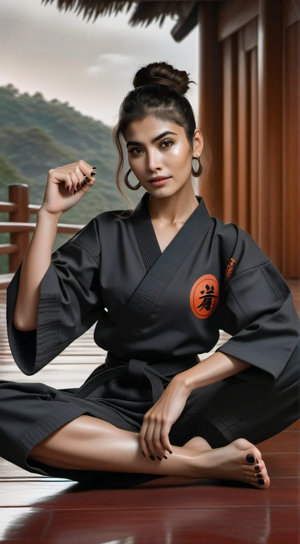 ai character: Rayna  background