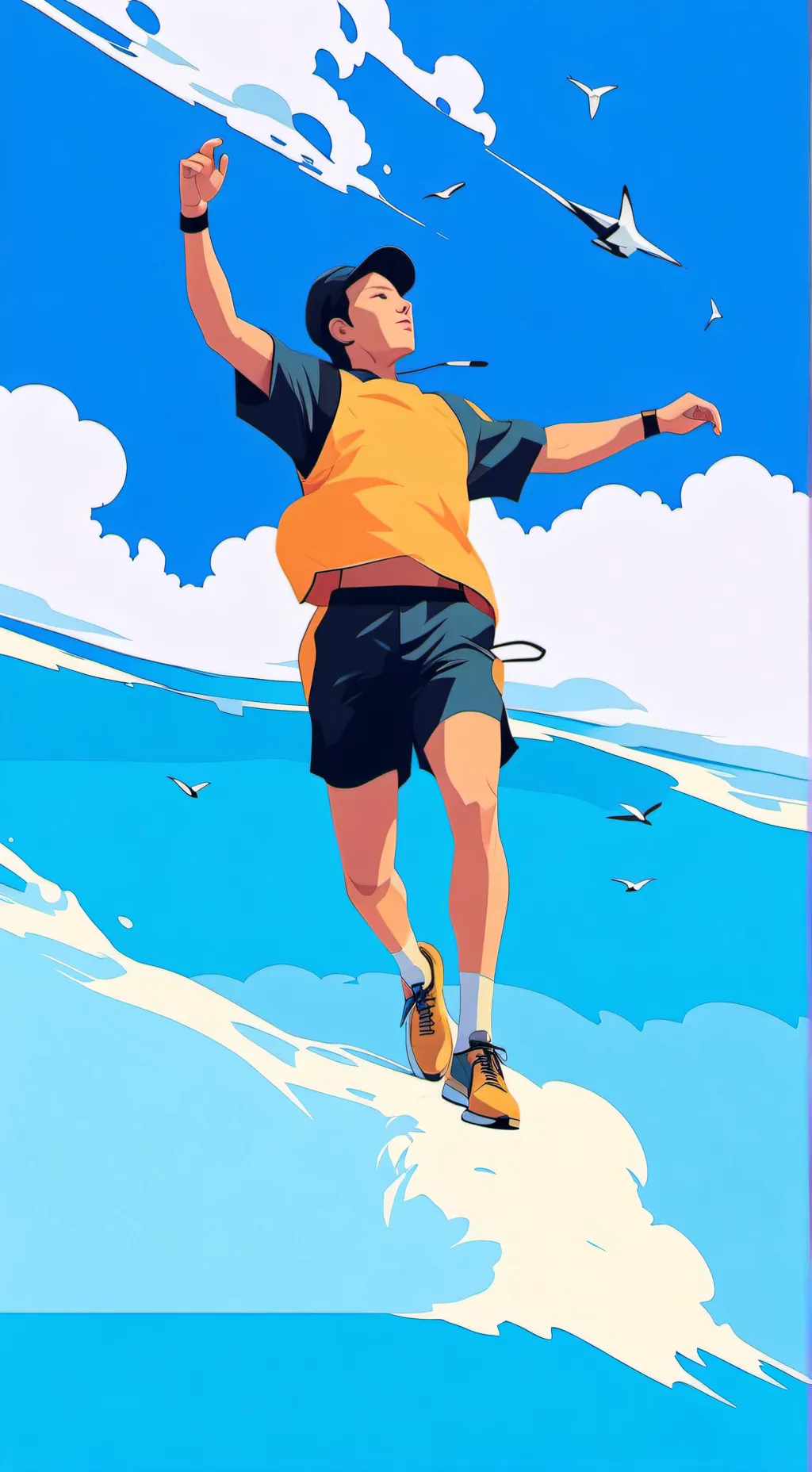 ai character: catnap y dogdey  background