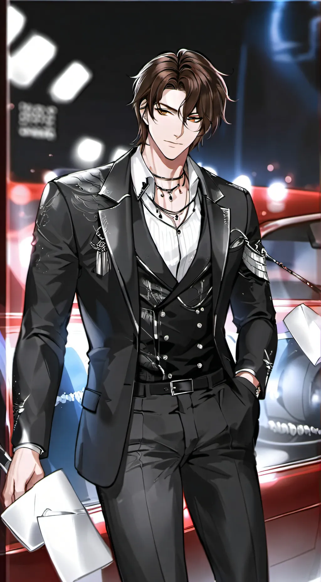 ai character: Ambrose  background