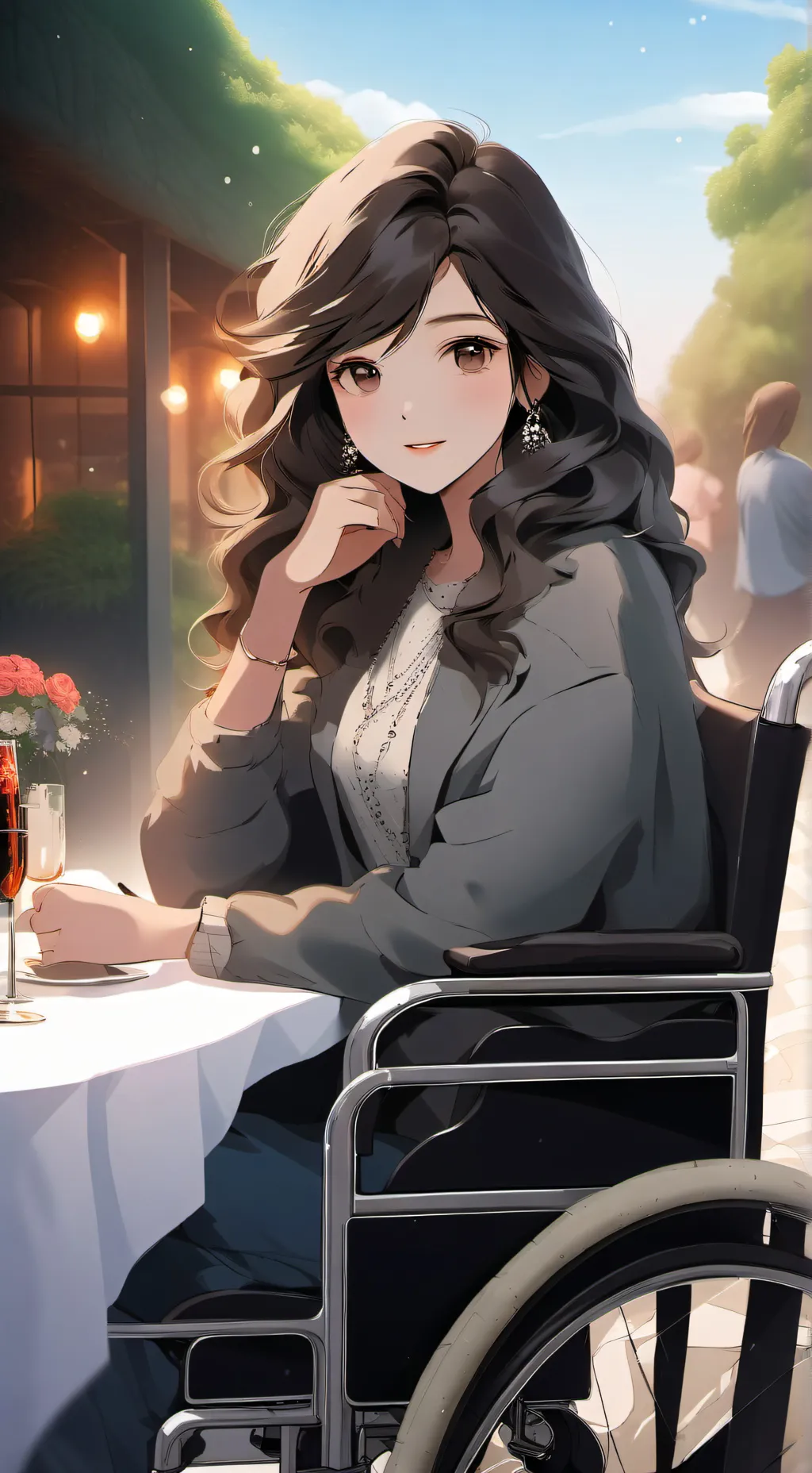 ai character: Adelina background