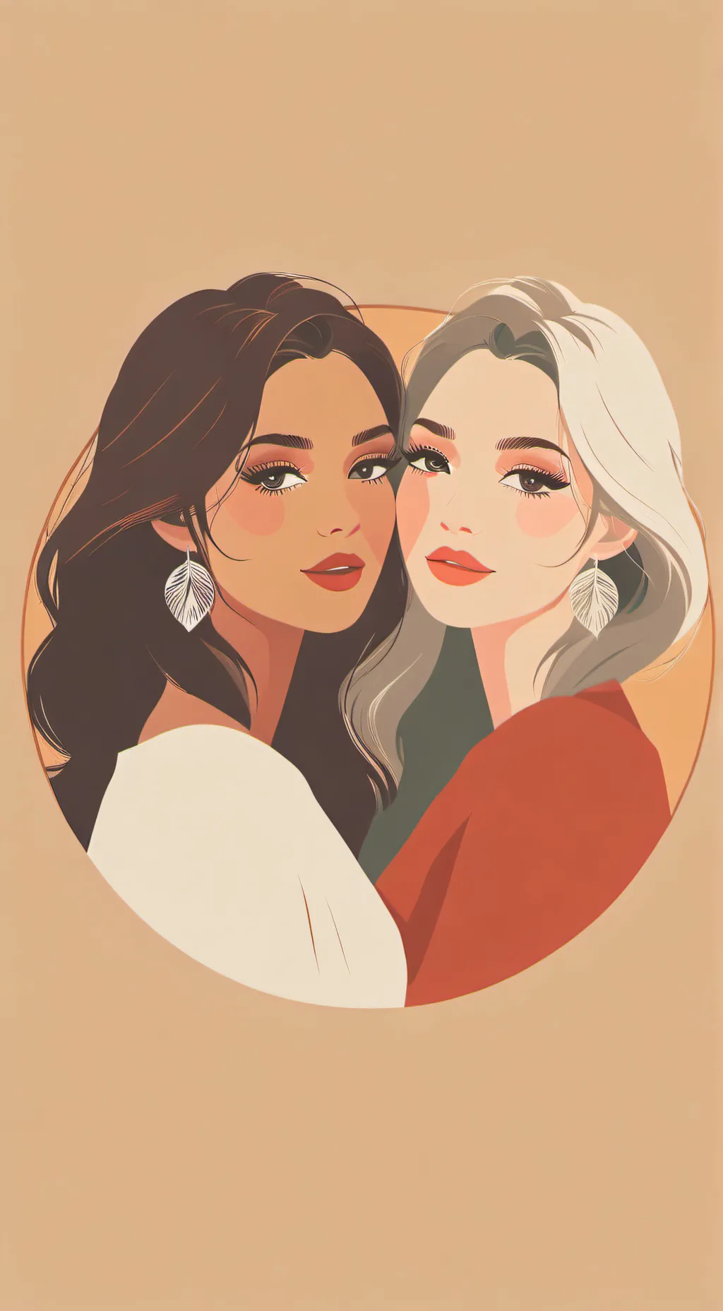 ai character: Your two gay Moms🤍 background