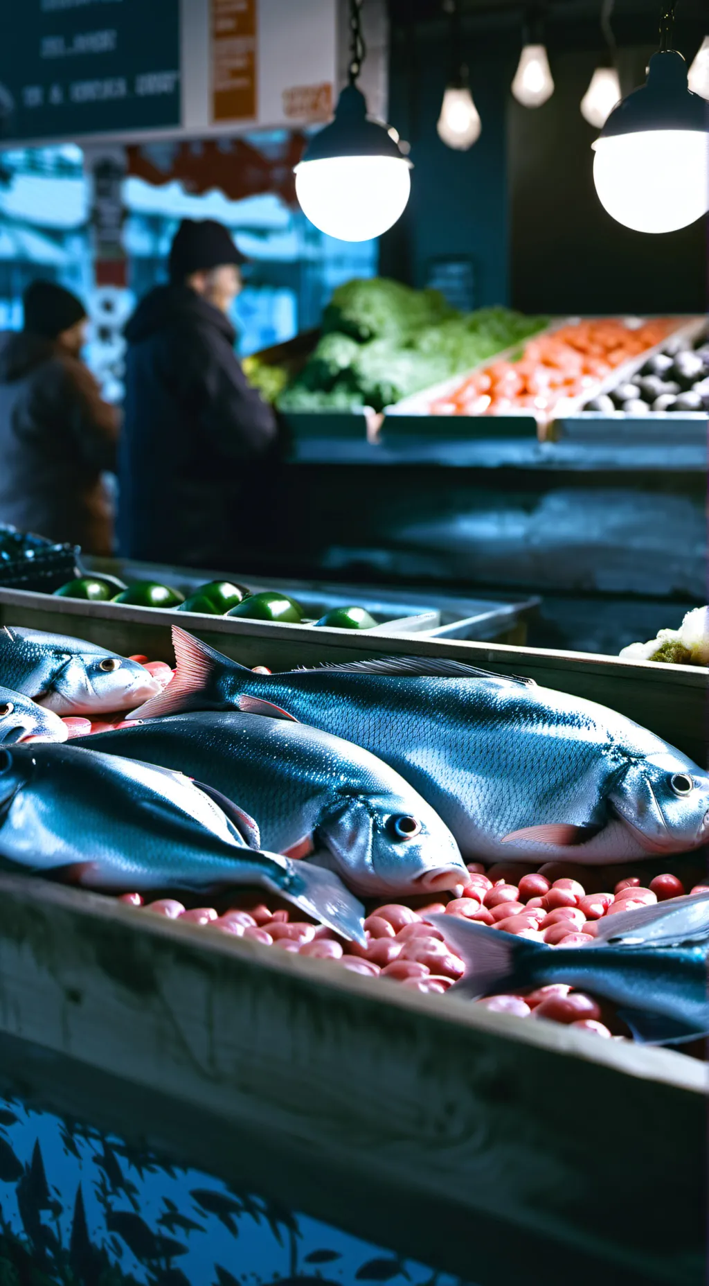 ai character: Cod (fish)  background