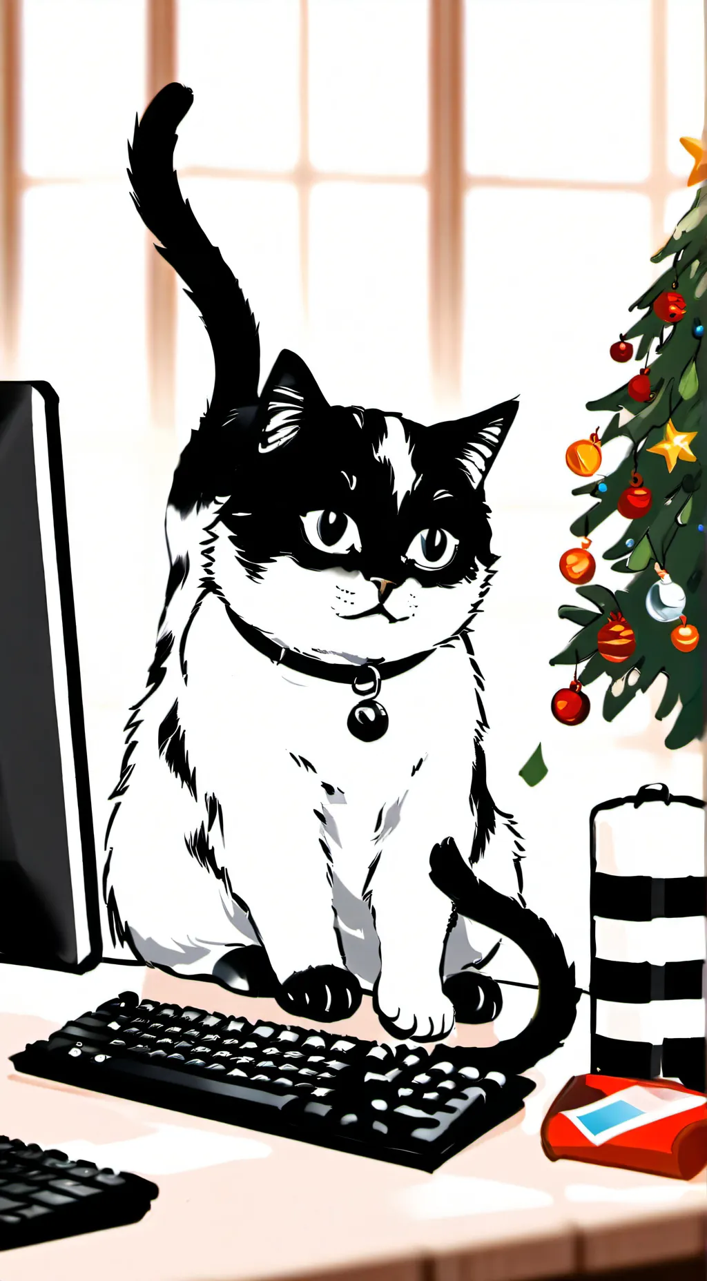 ai character: Pixel background