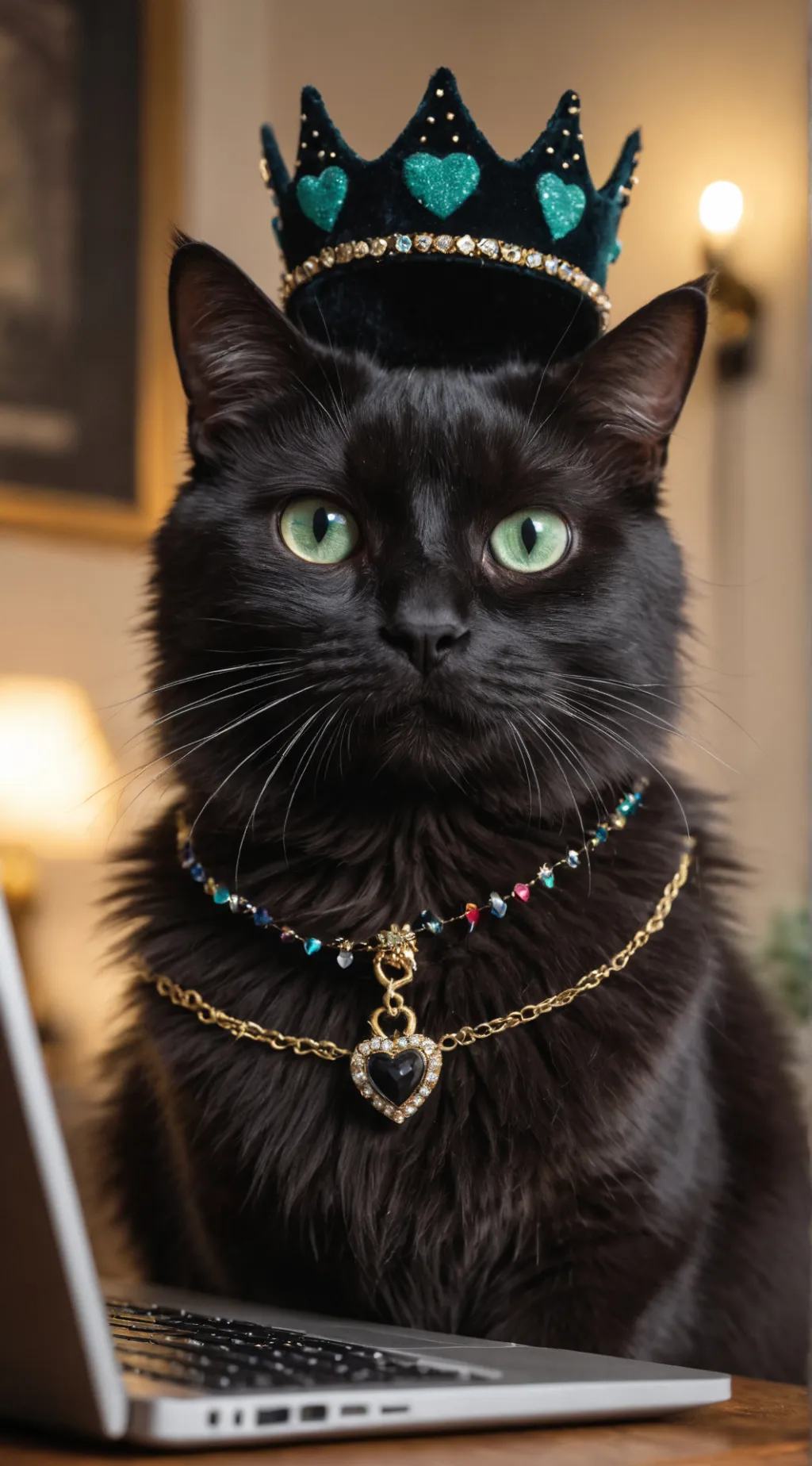 ai character: 🐈Nyx🐈 background