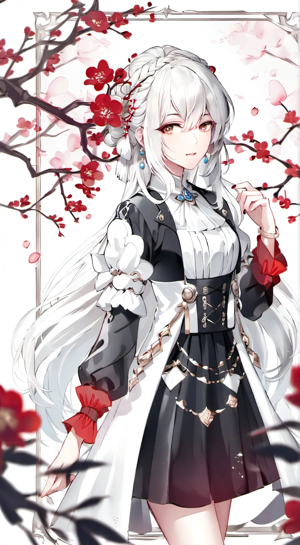 ai character: Election for queen background