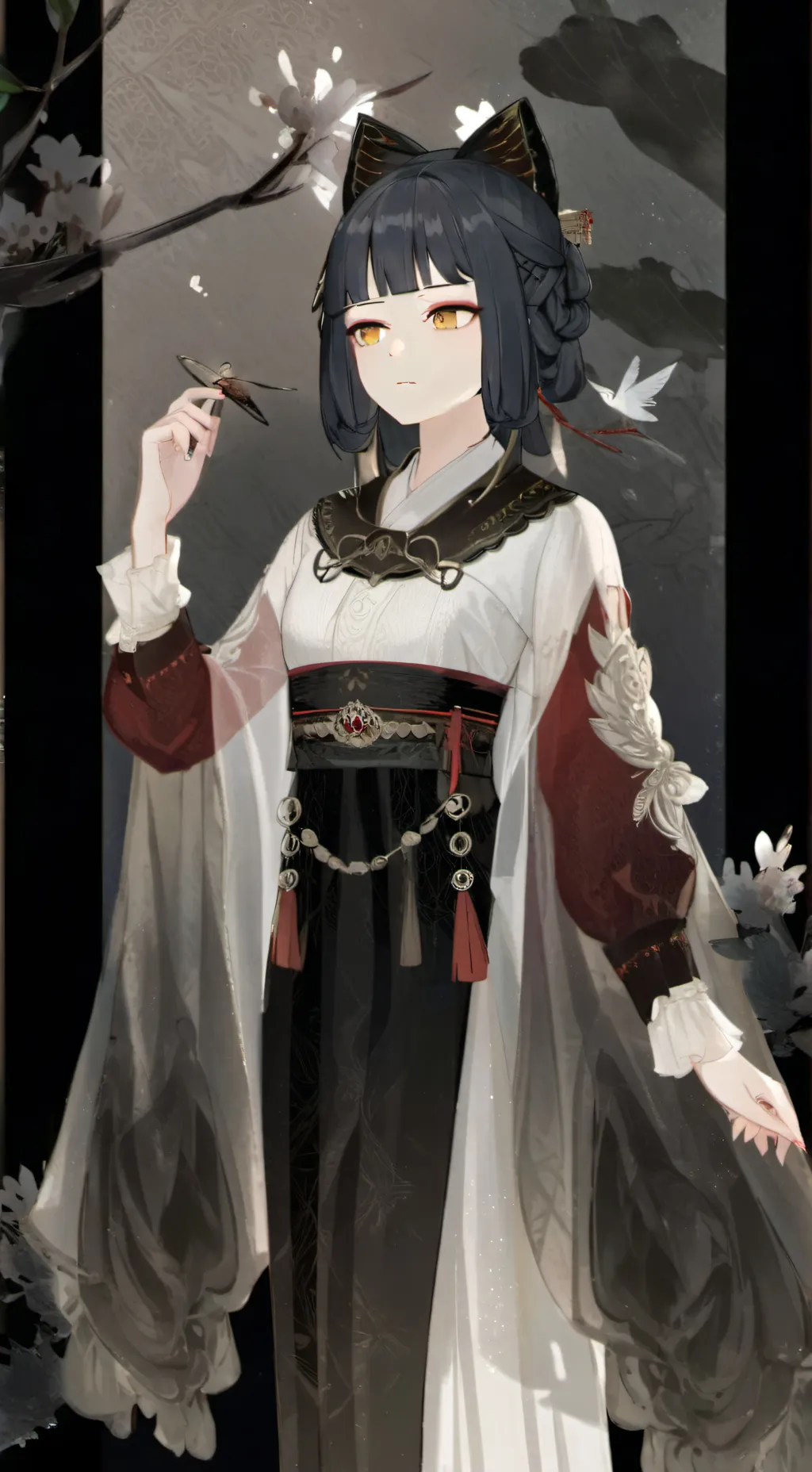 ai character: Сесилия background