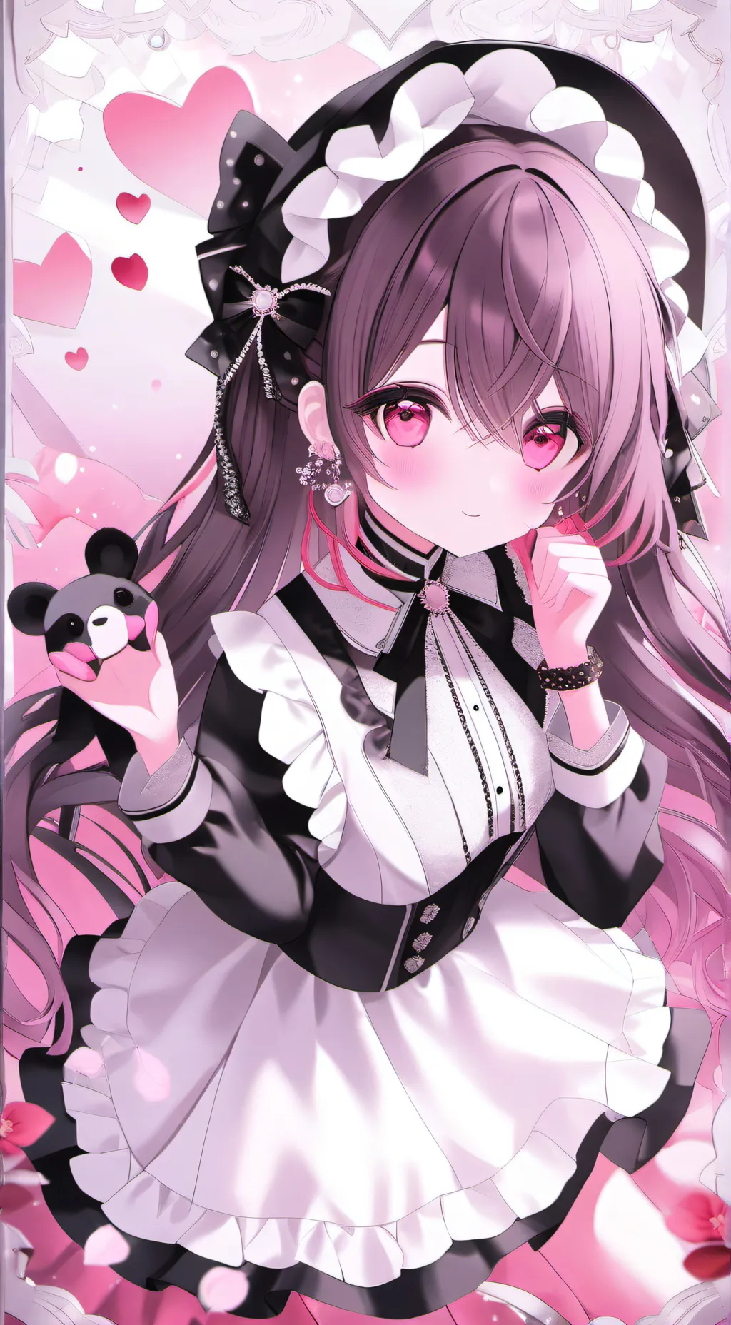 ai character: горничная background