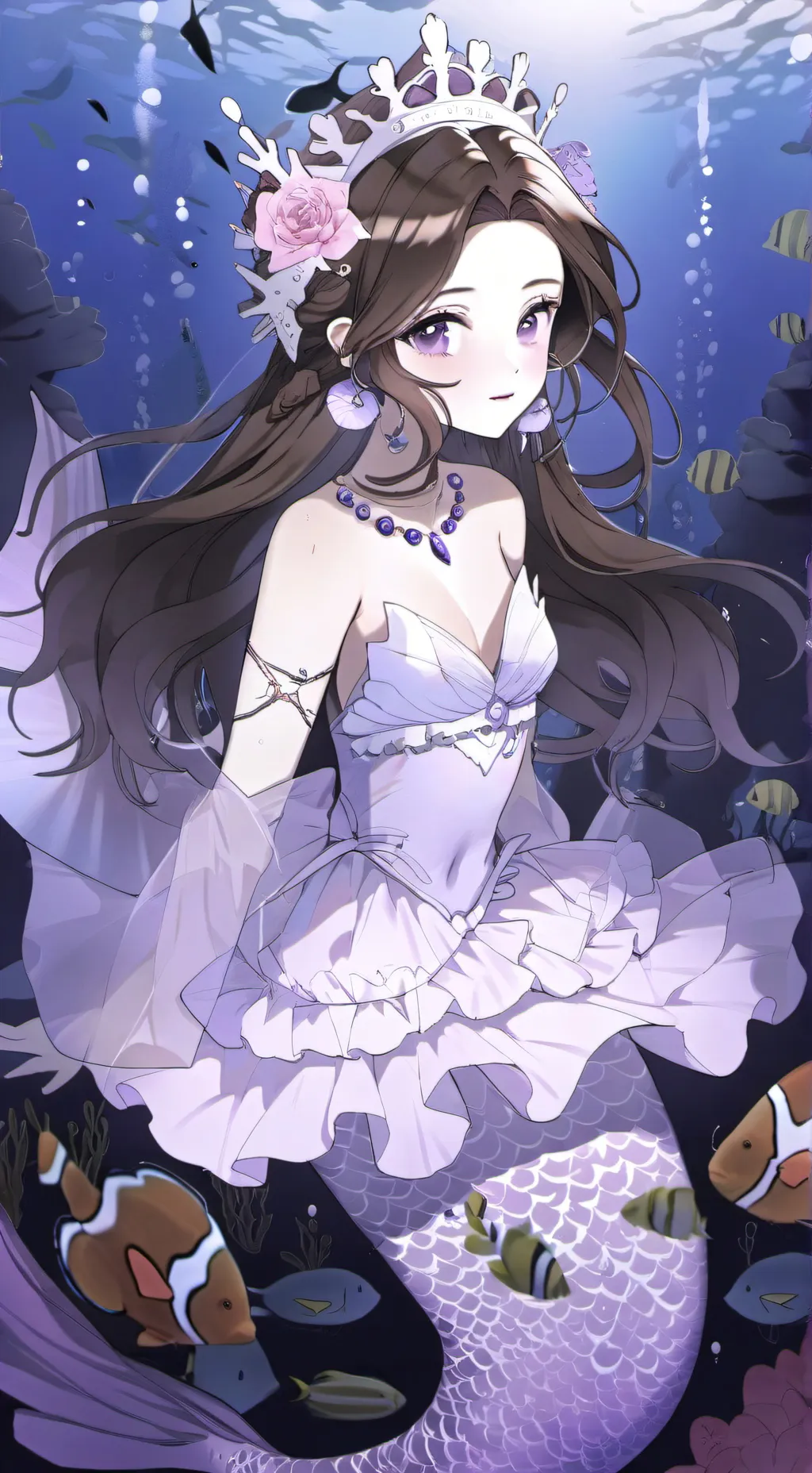 ai character: Calypso (my oc)  background