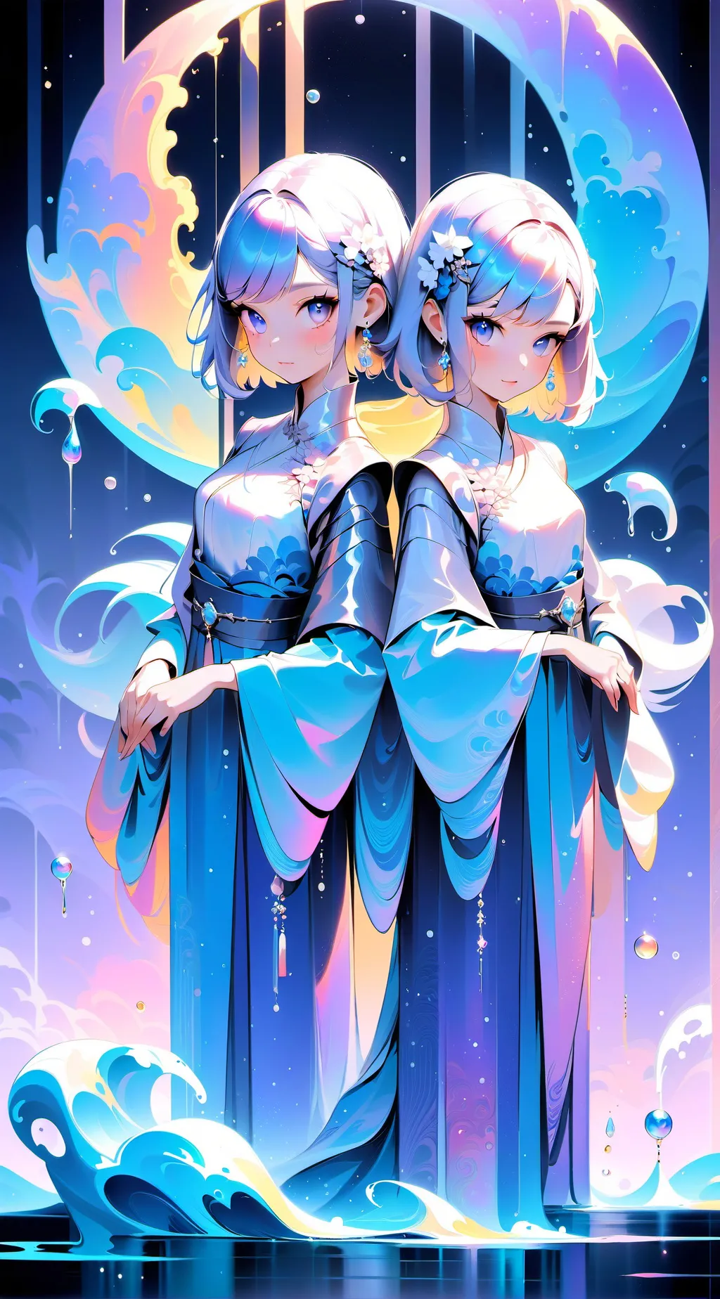 ai character: MY IRL SCHOOL! background