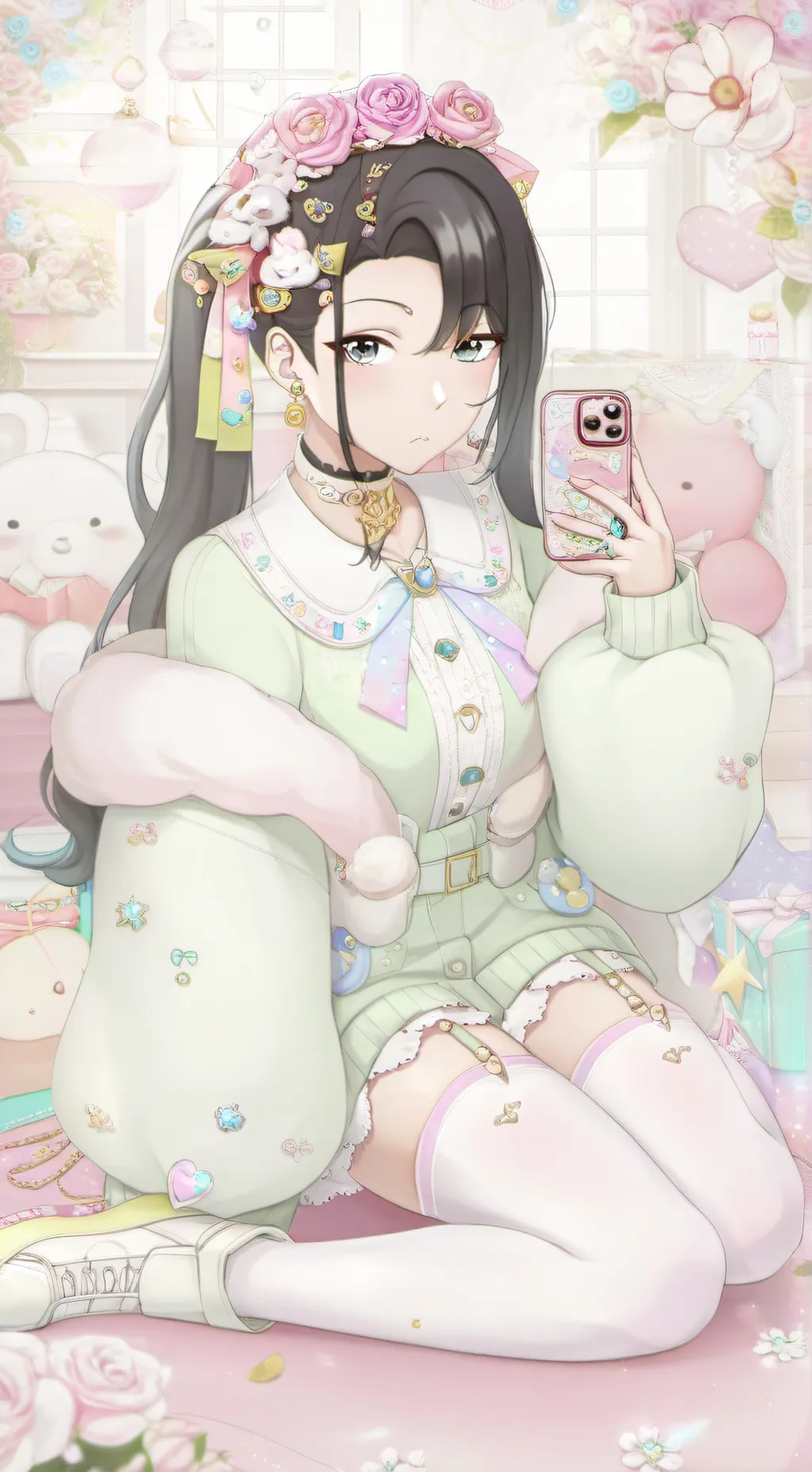 ai character: Kyomi background