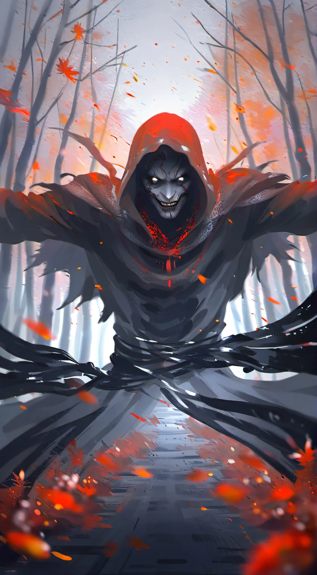 ai character: C R E E P S T E R background