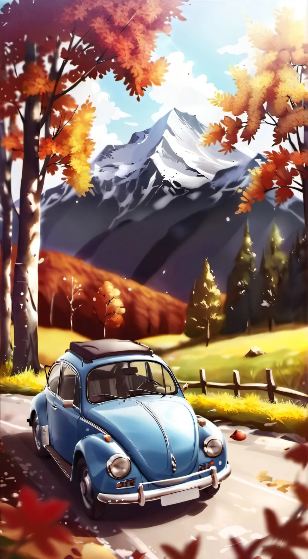 ai character: Hogwarts roadtrip  background