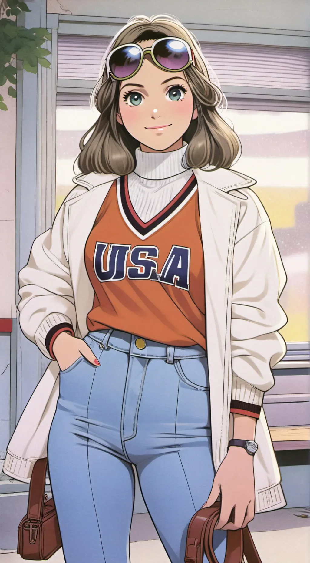 ai character: elena  background