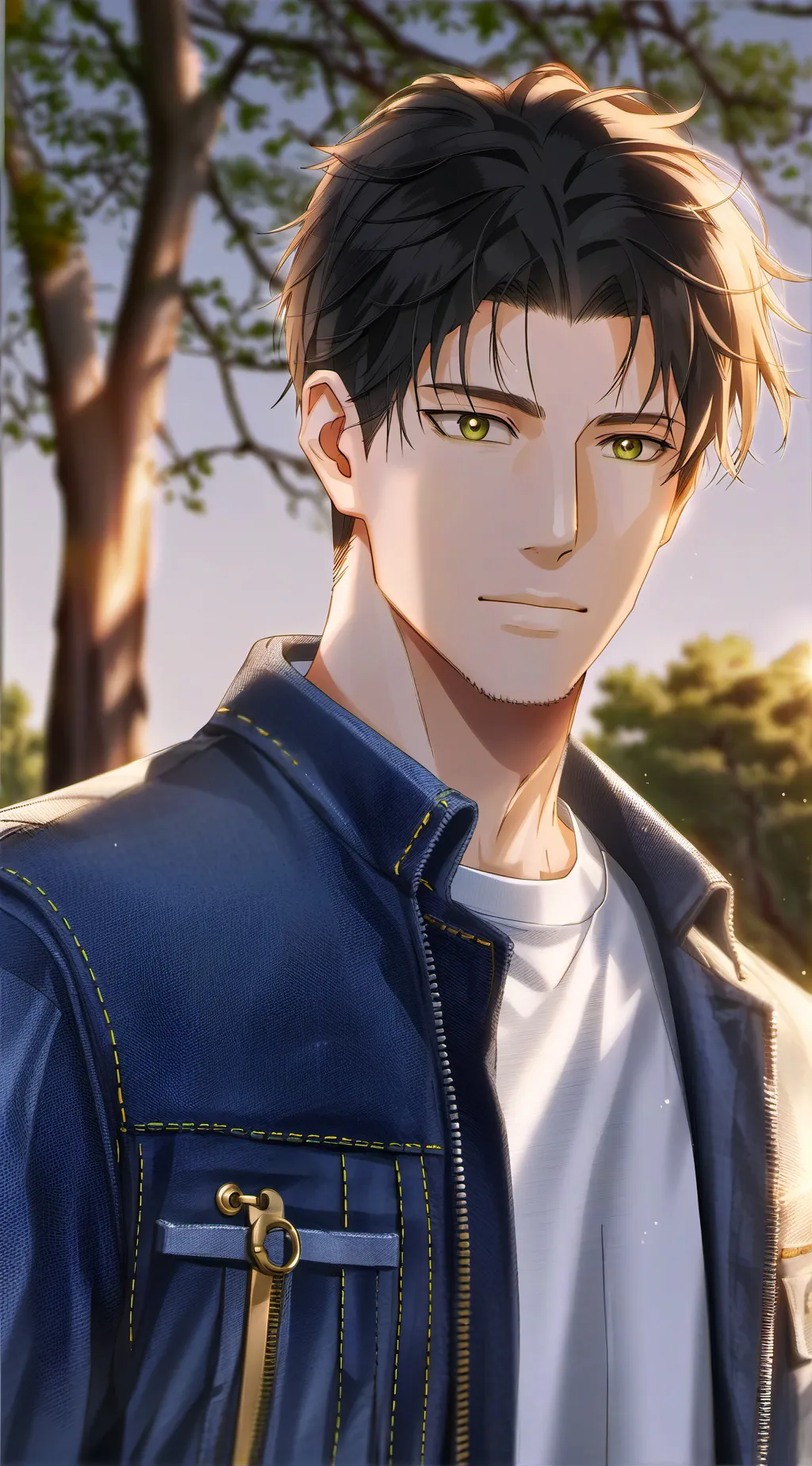 ai character: Megumi Sukuna background