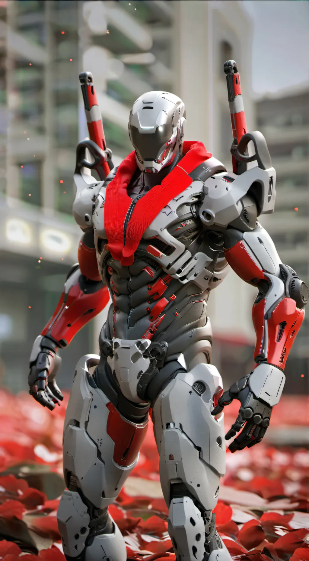 ai character: Mr  bloody bot  background