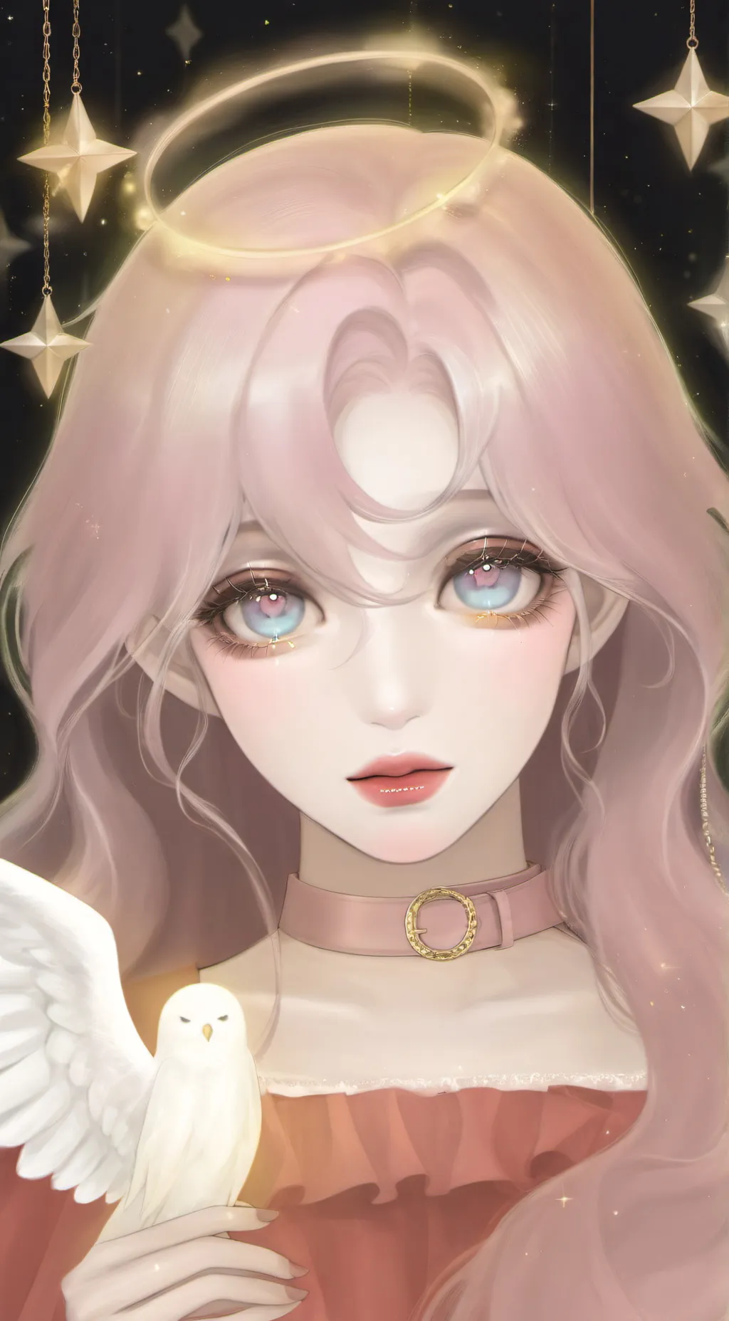 ai character: Angel and Demoni background