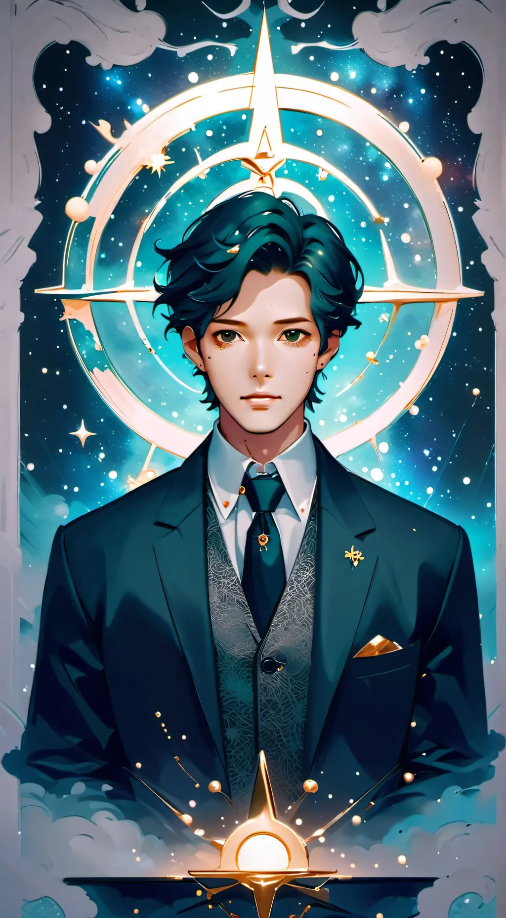 ai character: Daniel buisnessman background