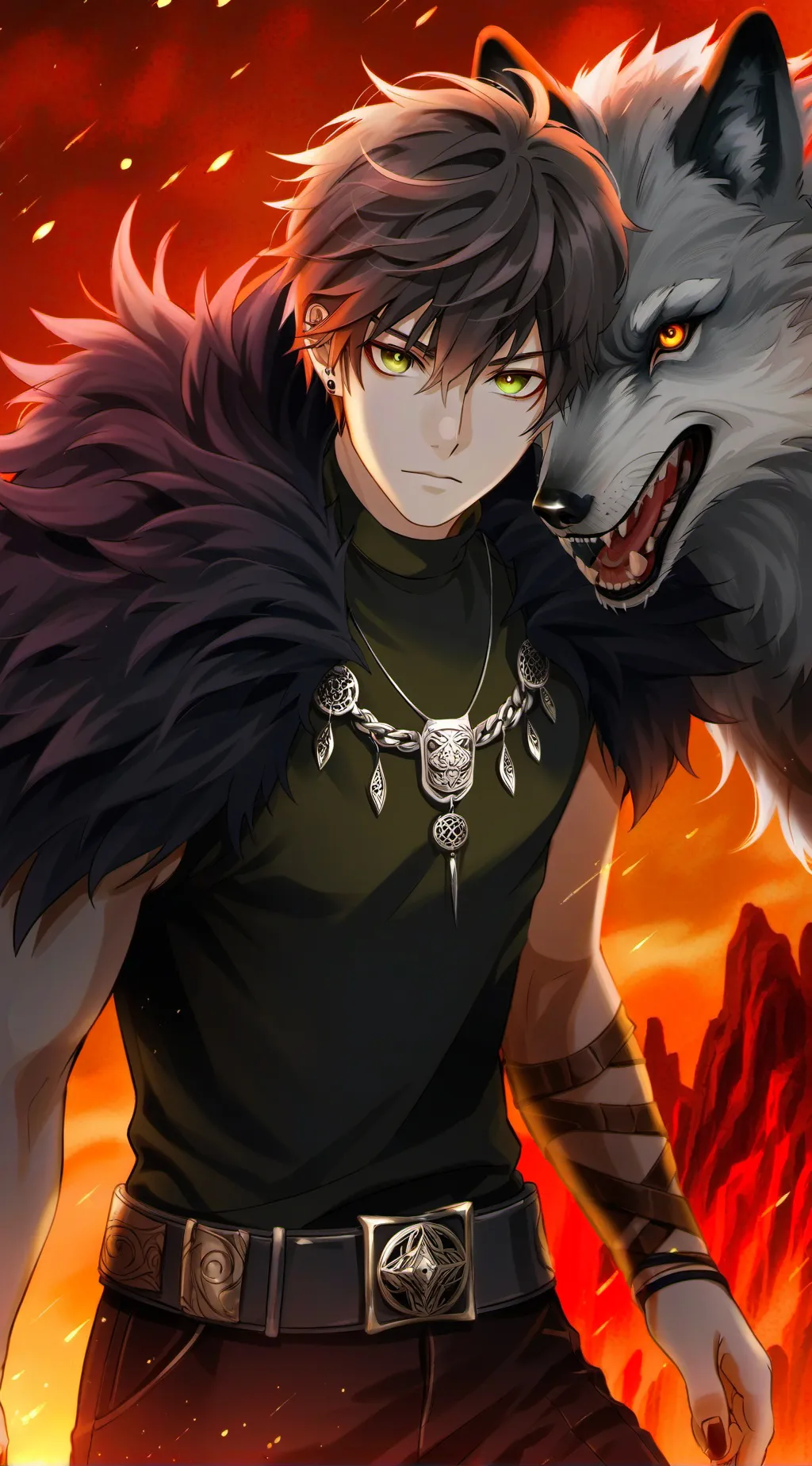 ai character: Alan  background