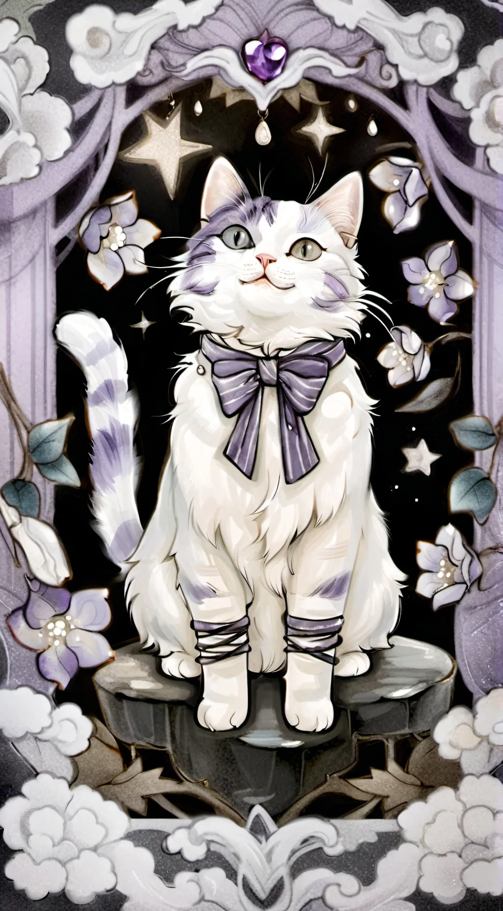 ai character: aphmau cat background