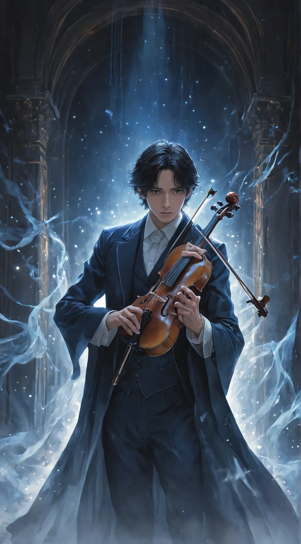 ai character: Lucien background