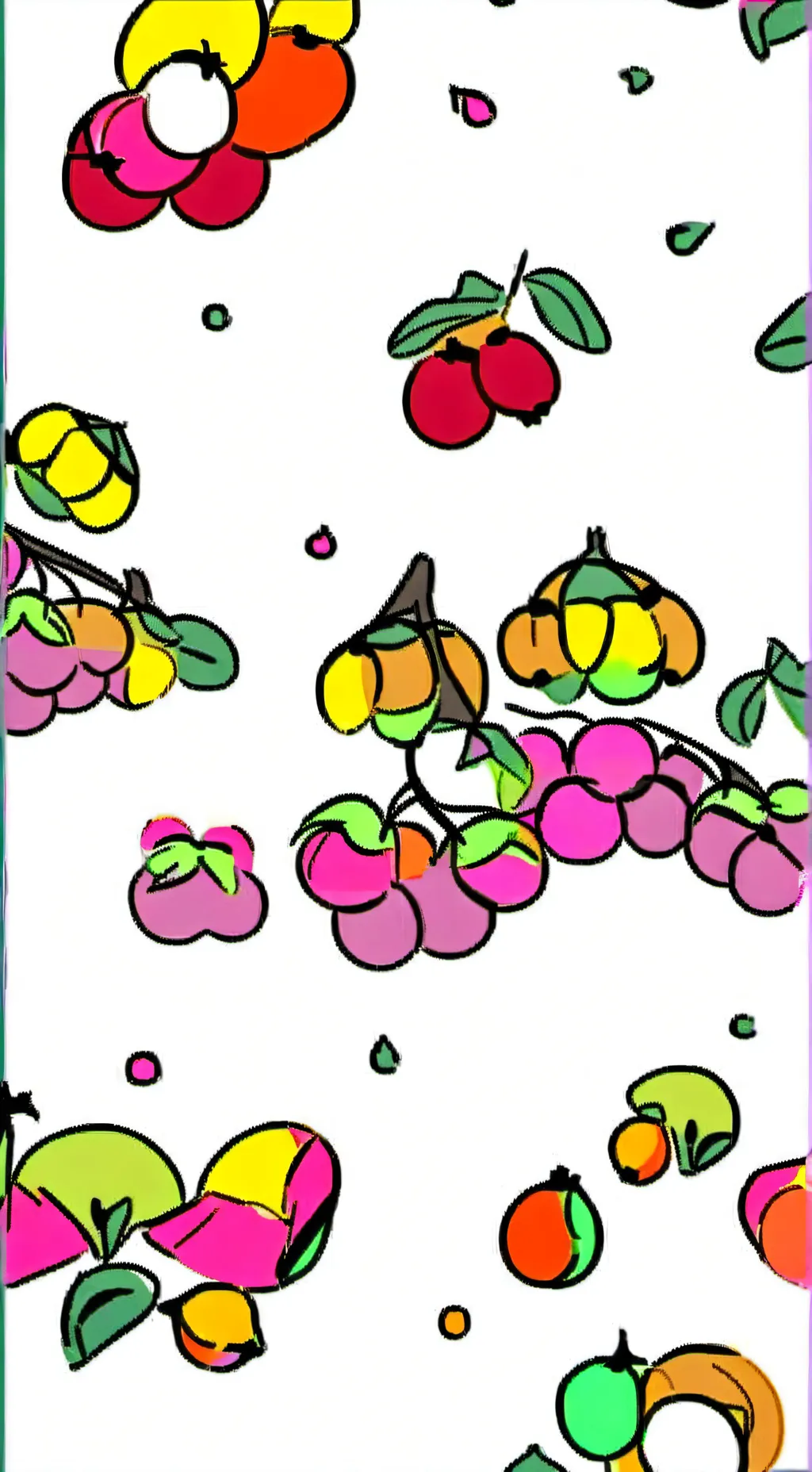 ai character: smiling criters background