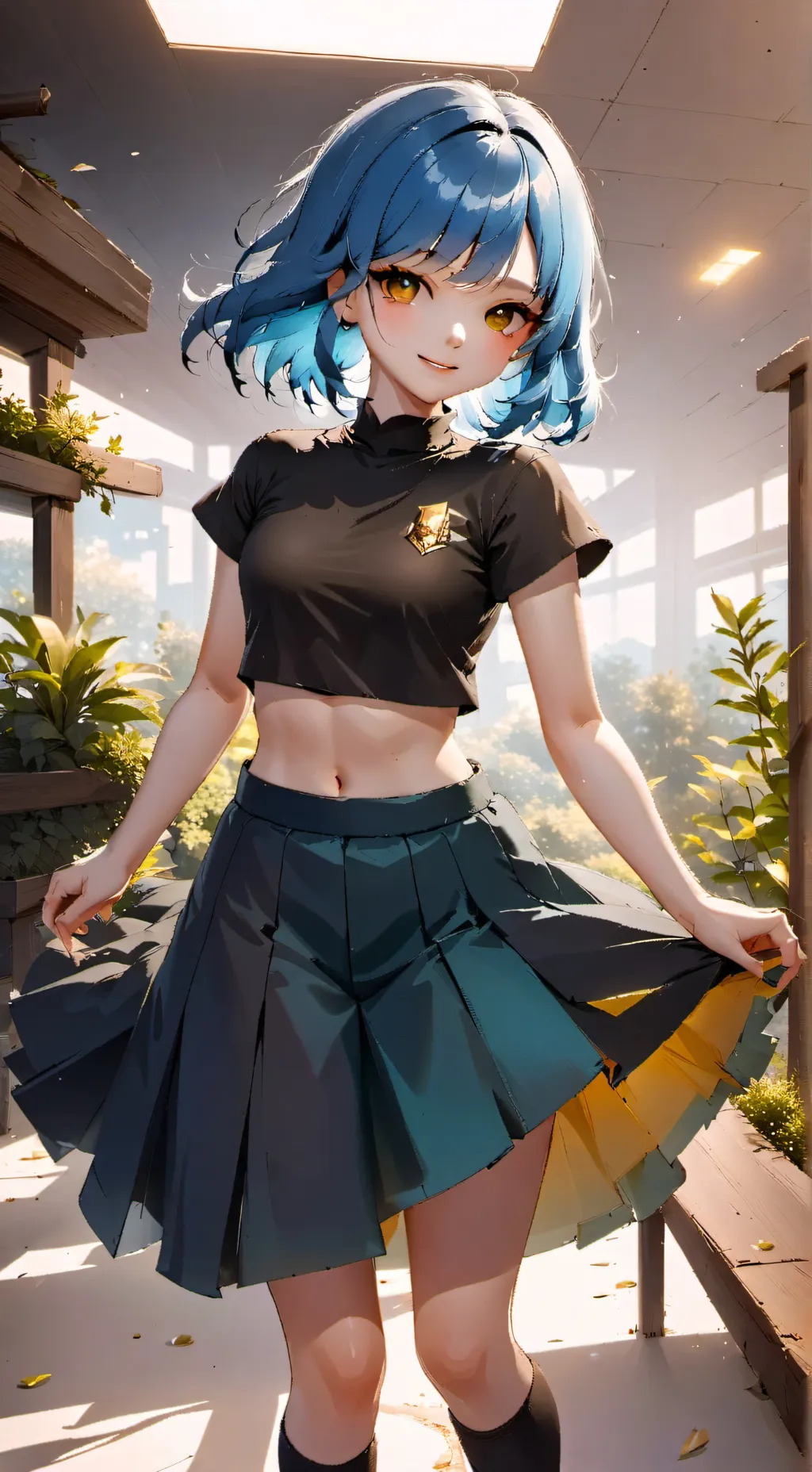 ai character: Nina background