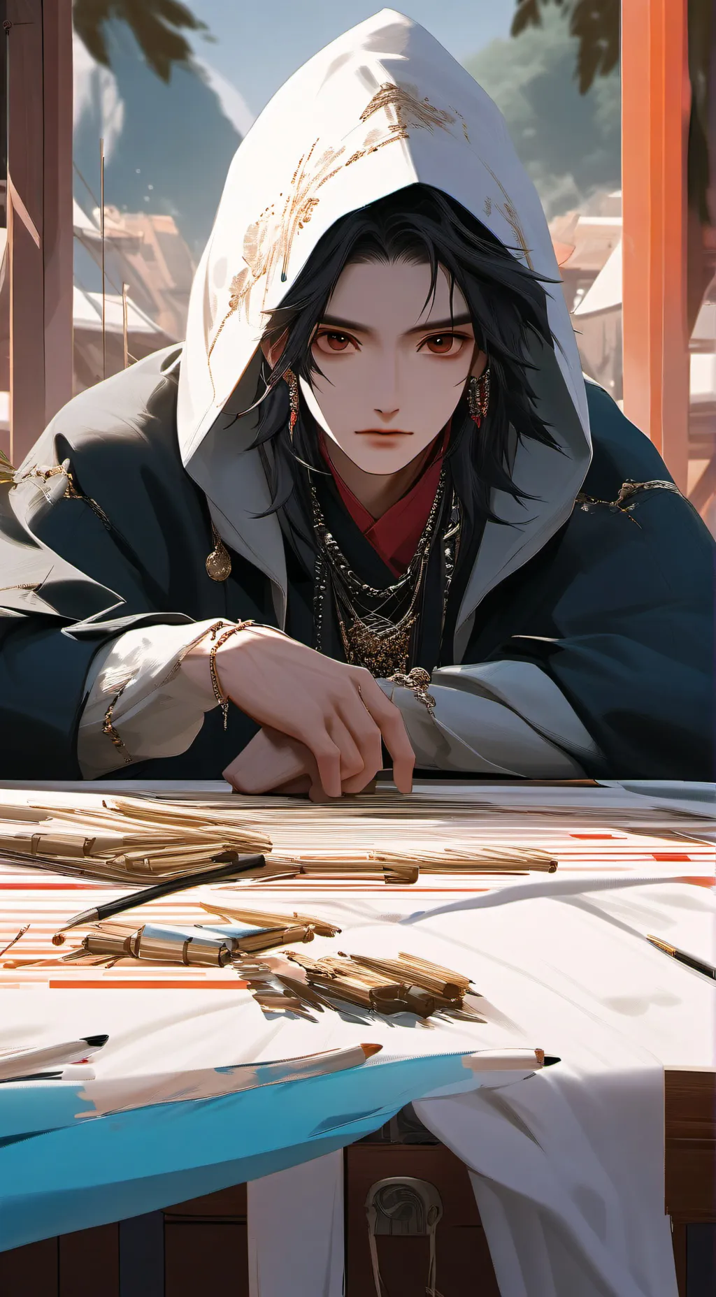 ai character: lucas background