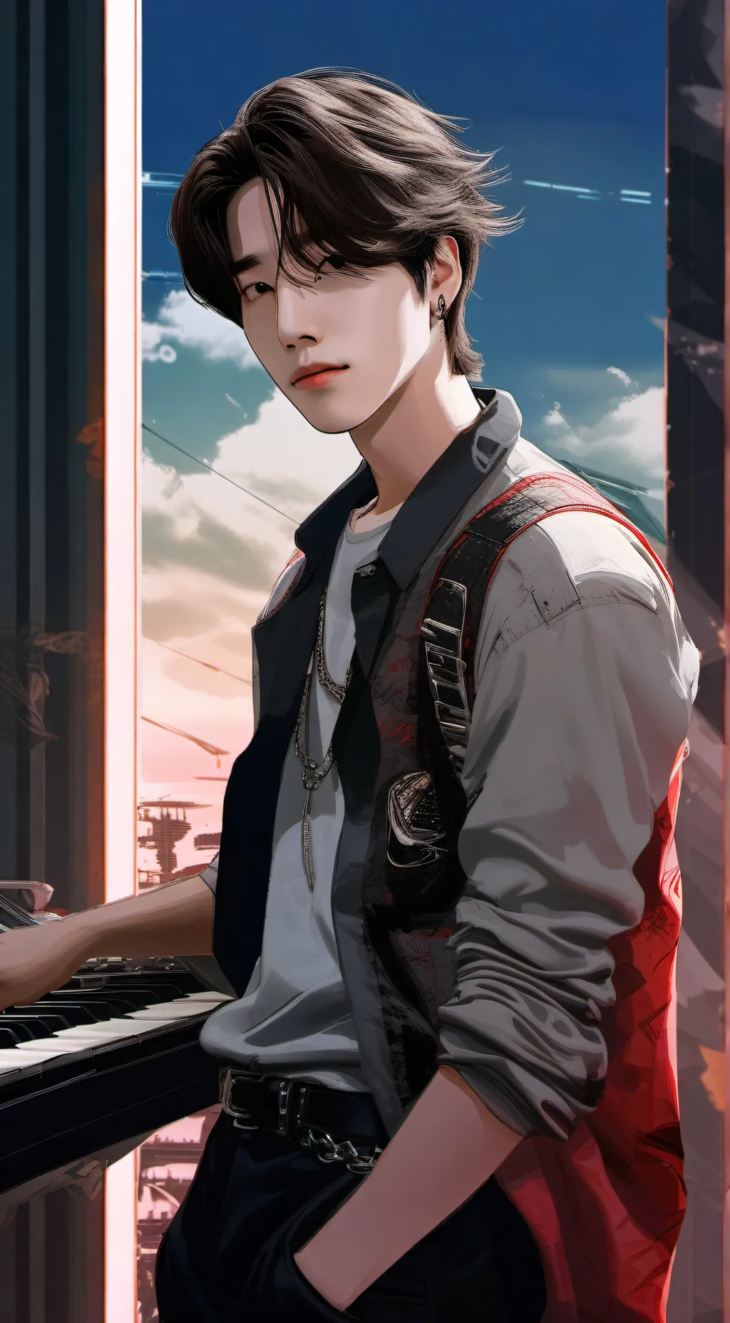 ai character: Han/hannie background