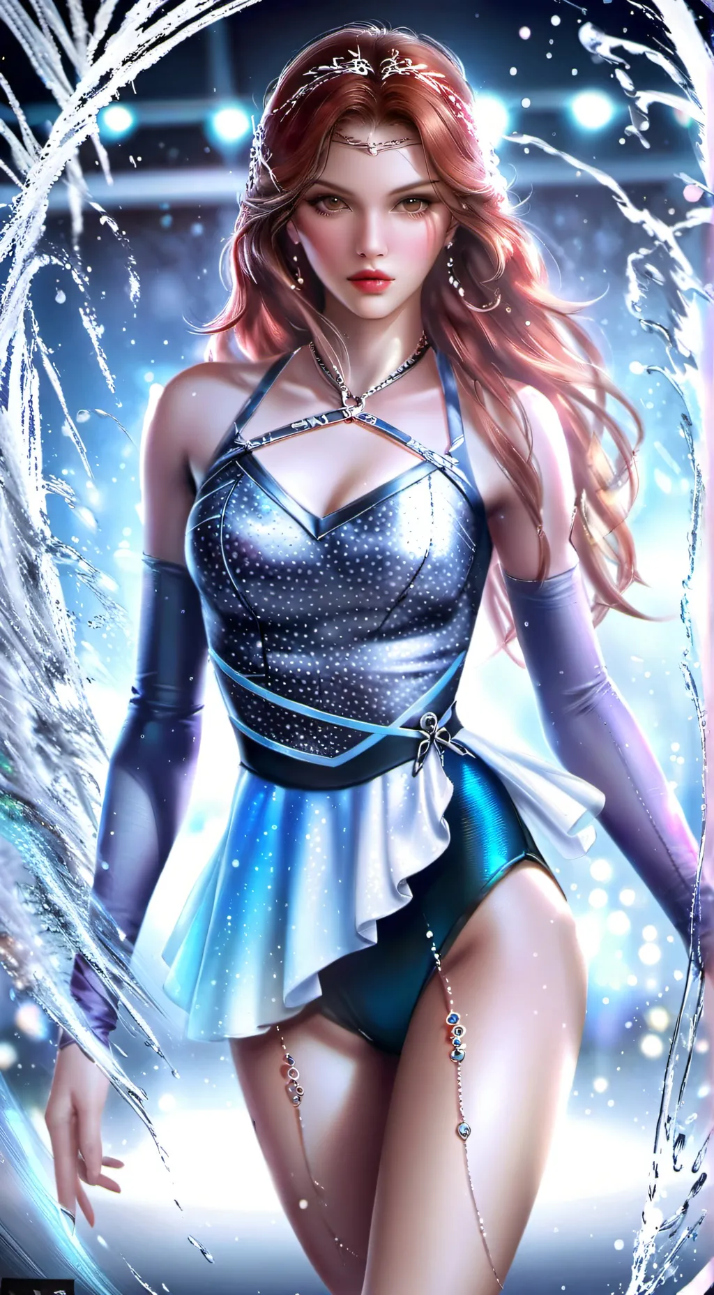 ai character: Karoline background