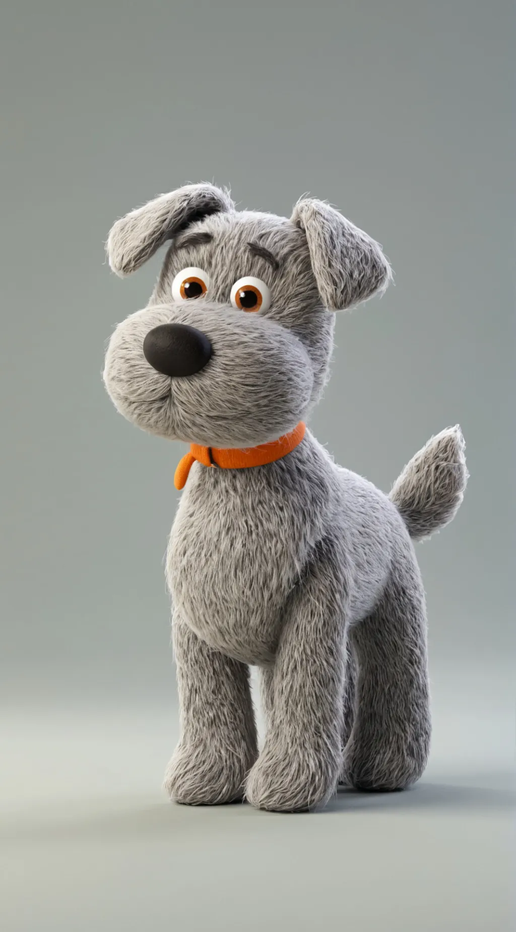 ai character: pebble background