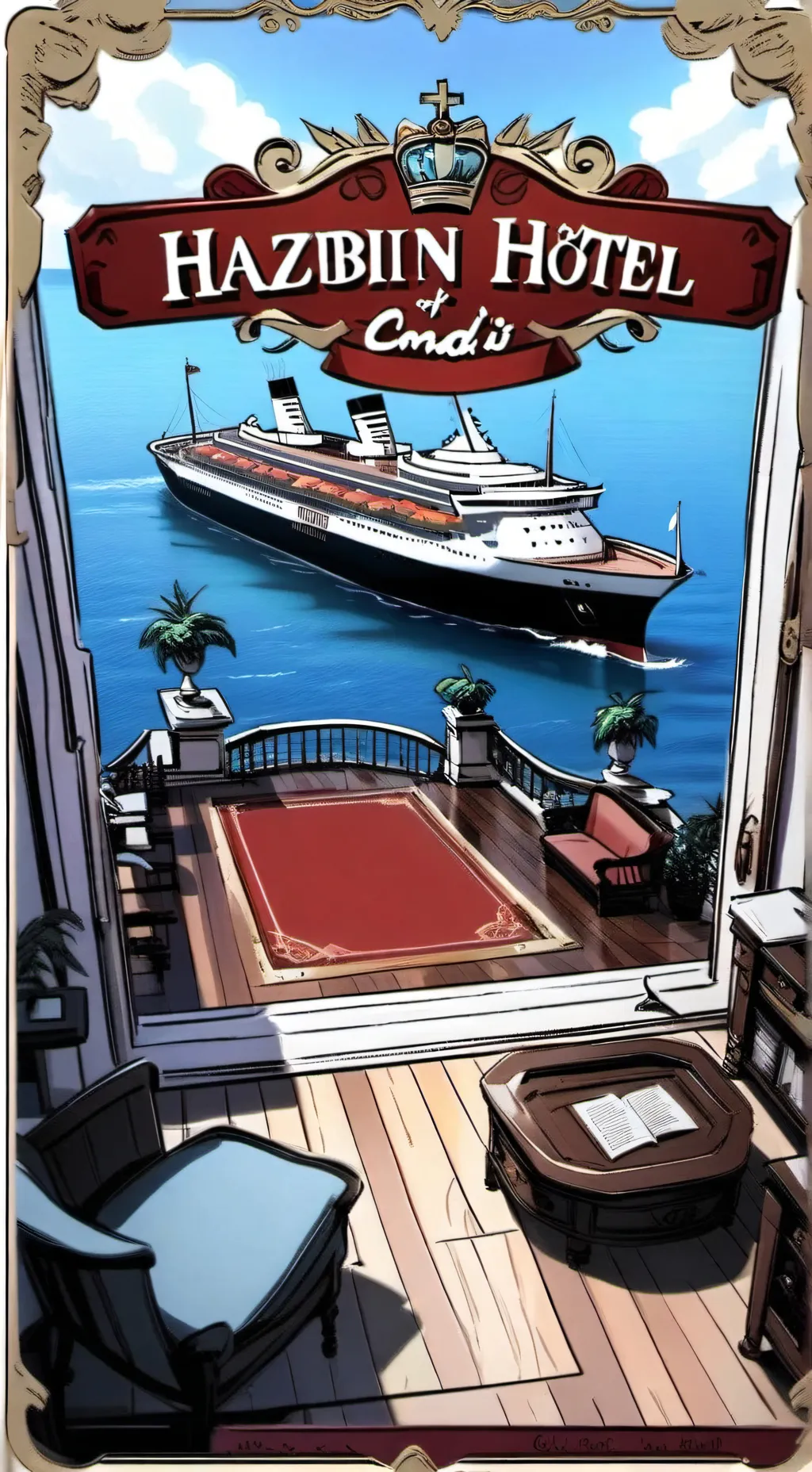 ai character: HH hates you! Pt2  background