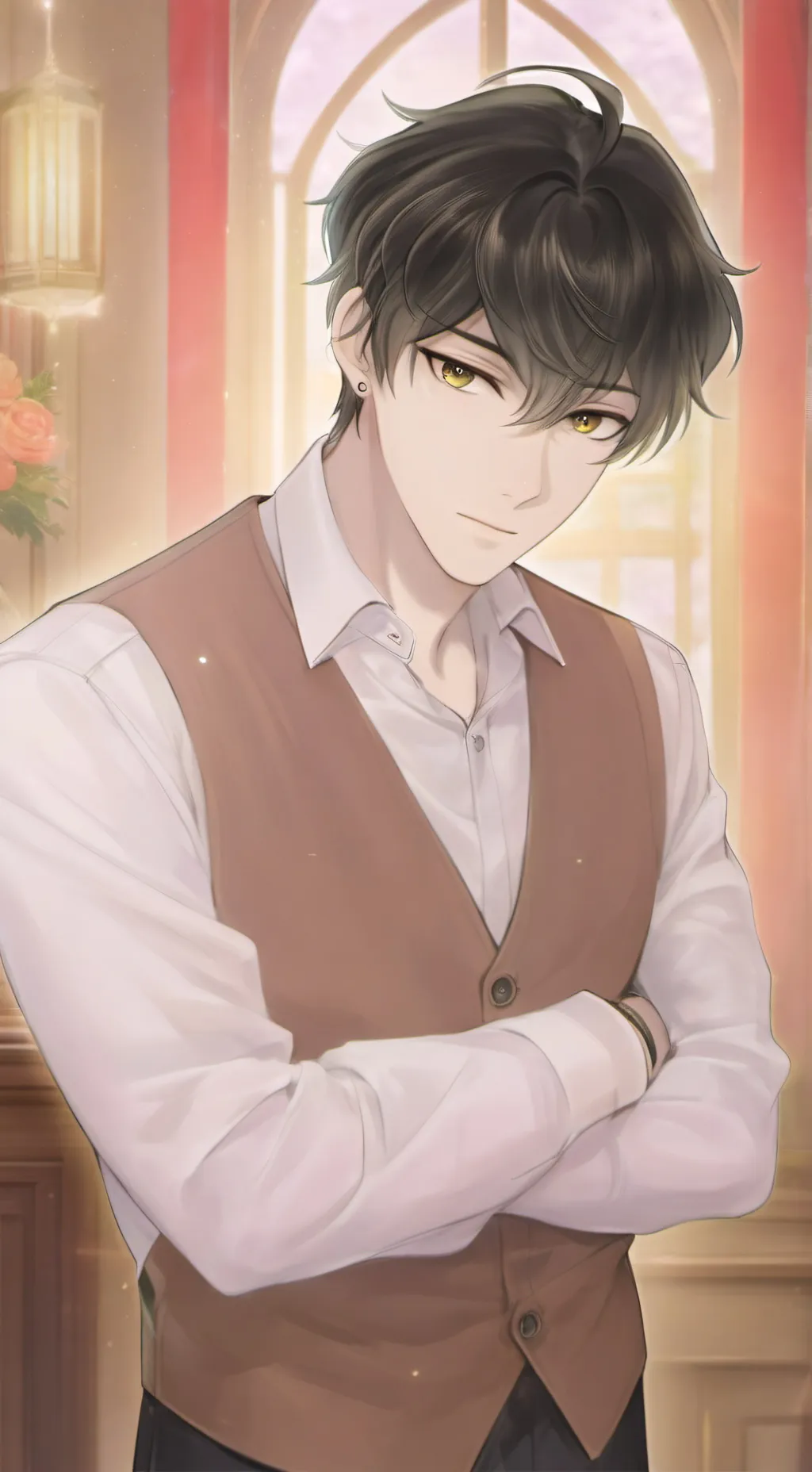 ai character: Nico  background