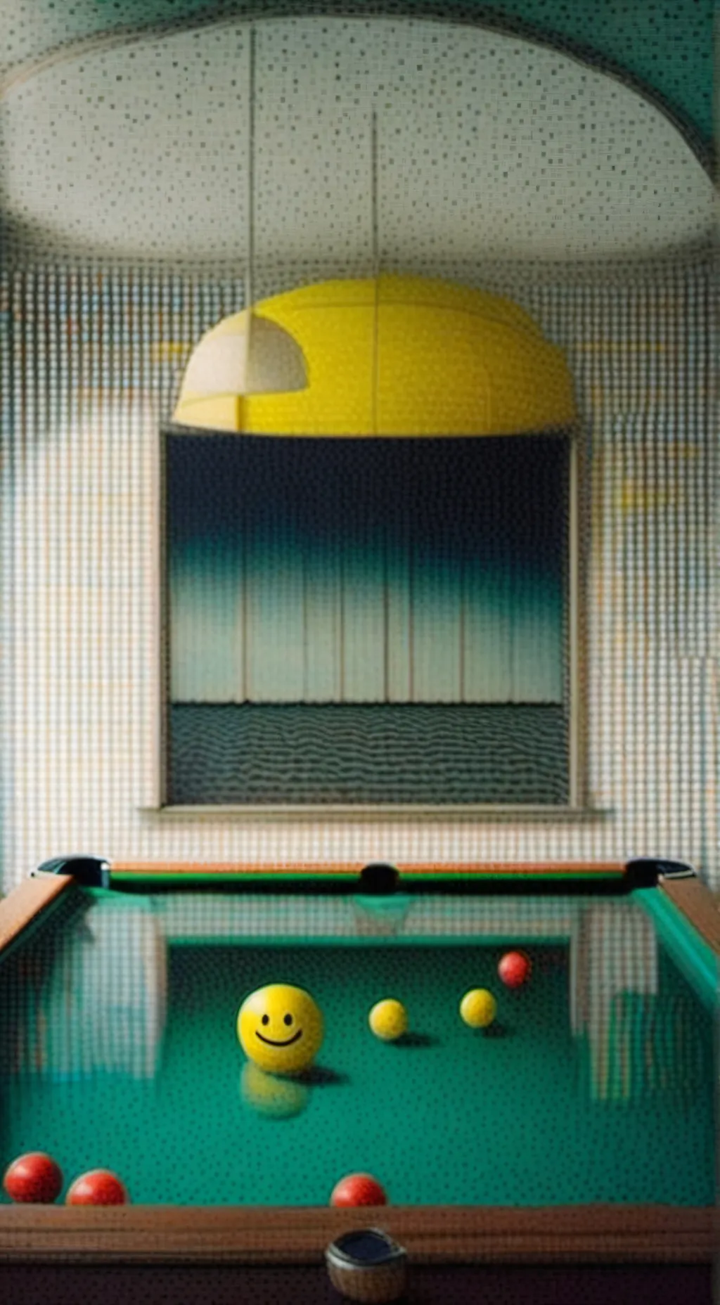 ai character: The smileyface background