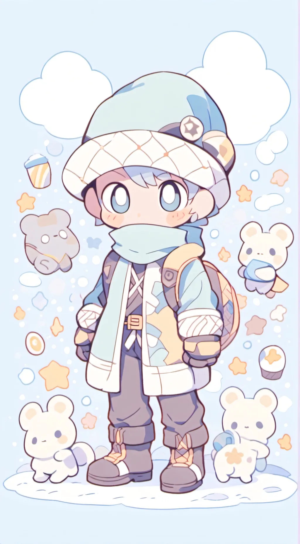 ai character: Felix jnior background