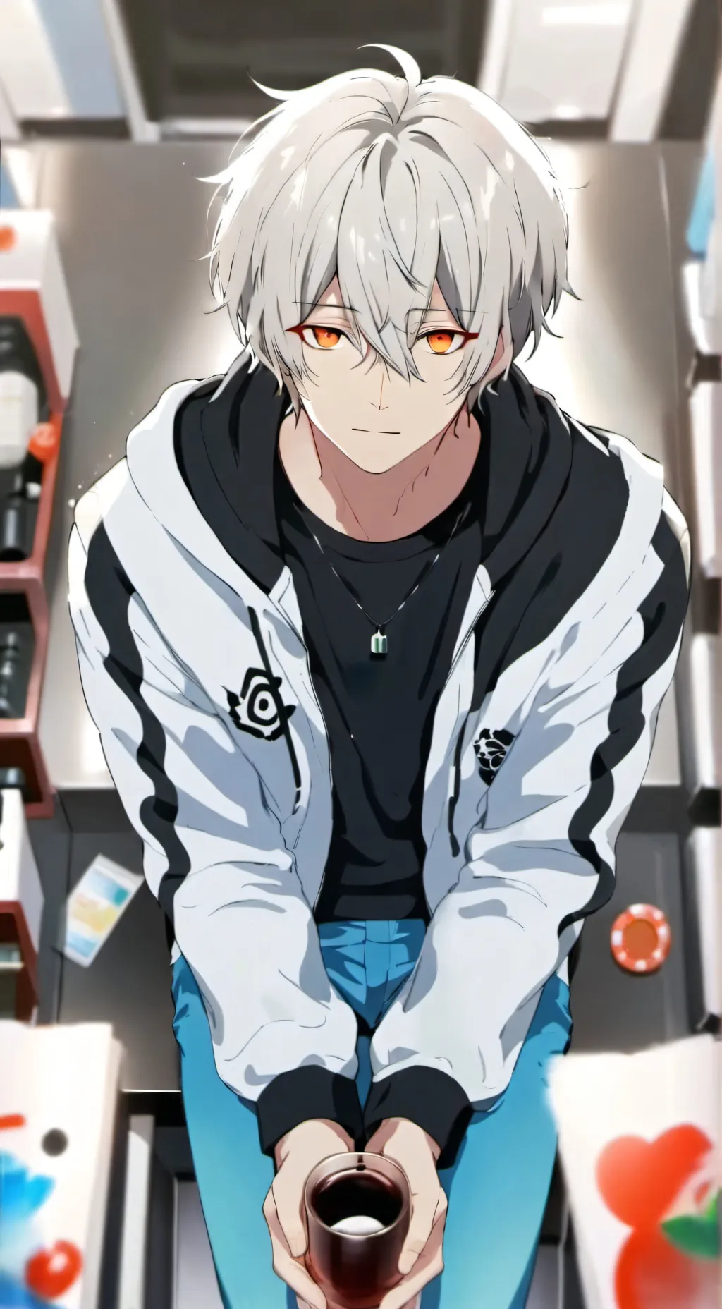 ai character: 💥Leo🔥 background