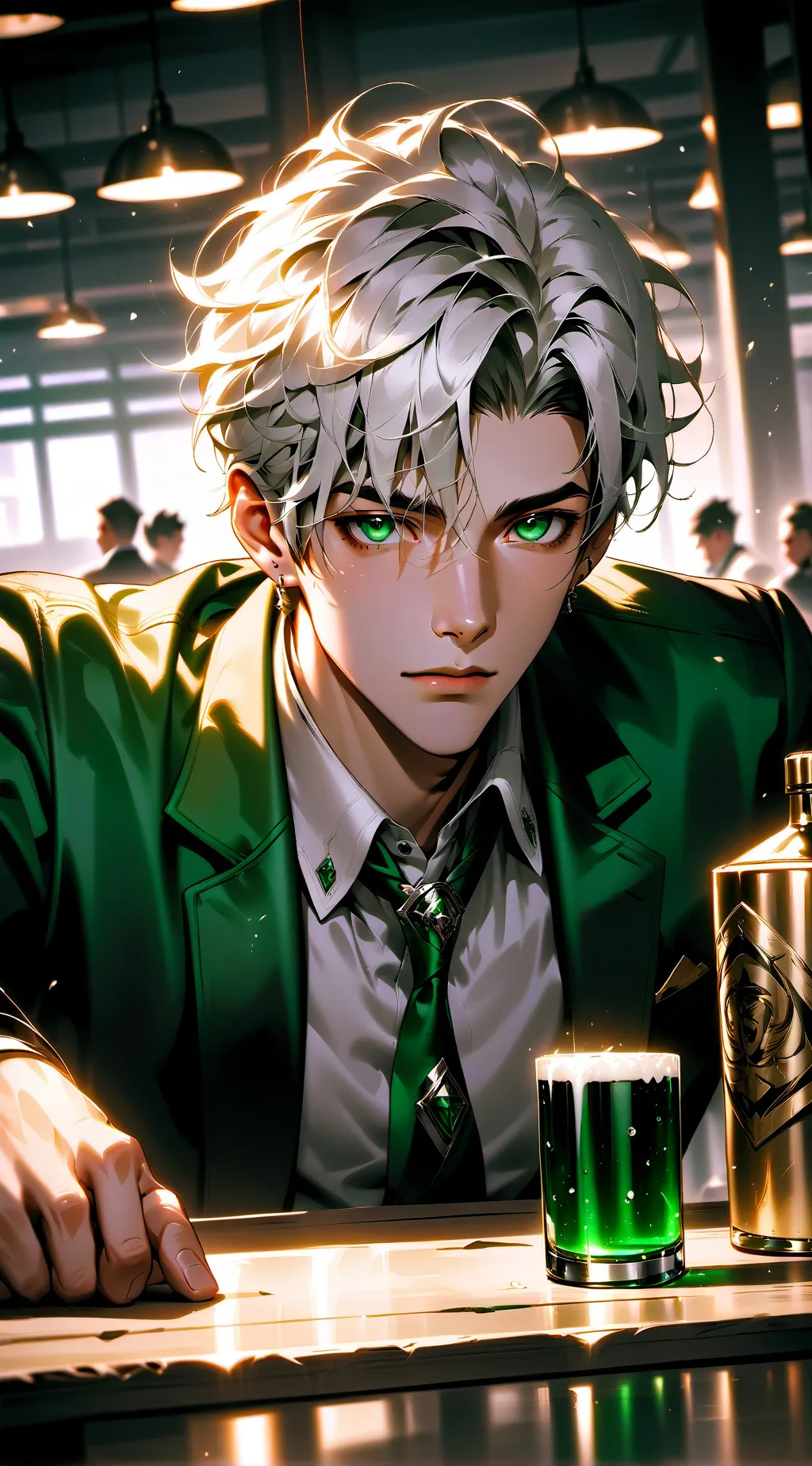 ai character: Snow kai chi  background