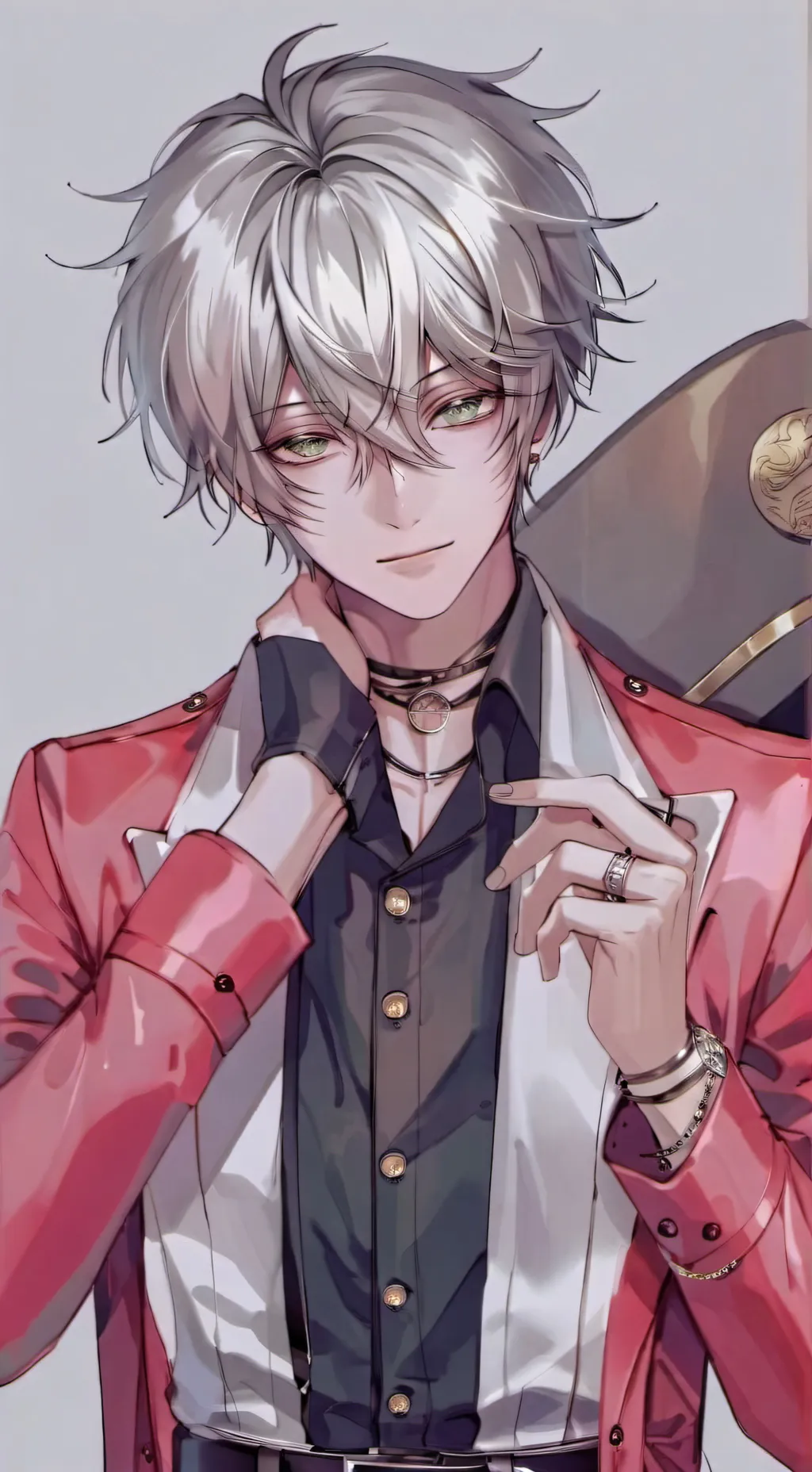 ai character: ☁️🍀🥛Asher🥛🍀☁️ background