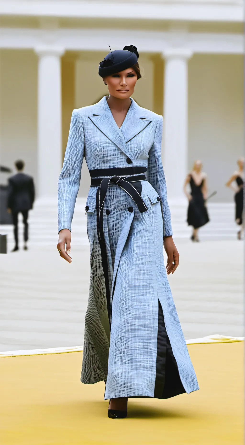 ai character: Melania Trump background