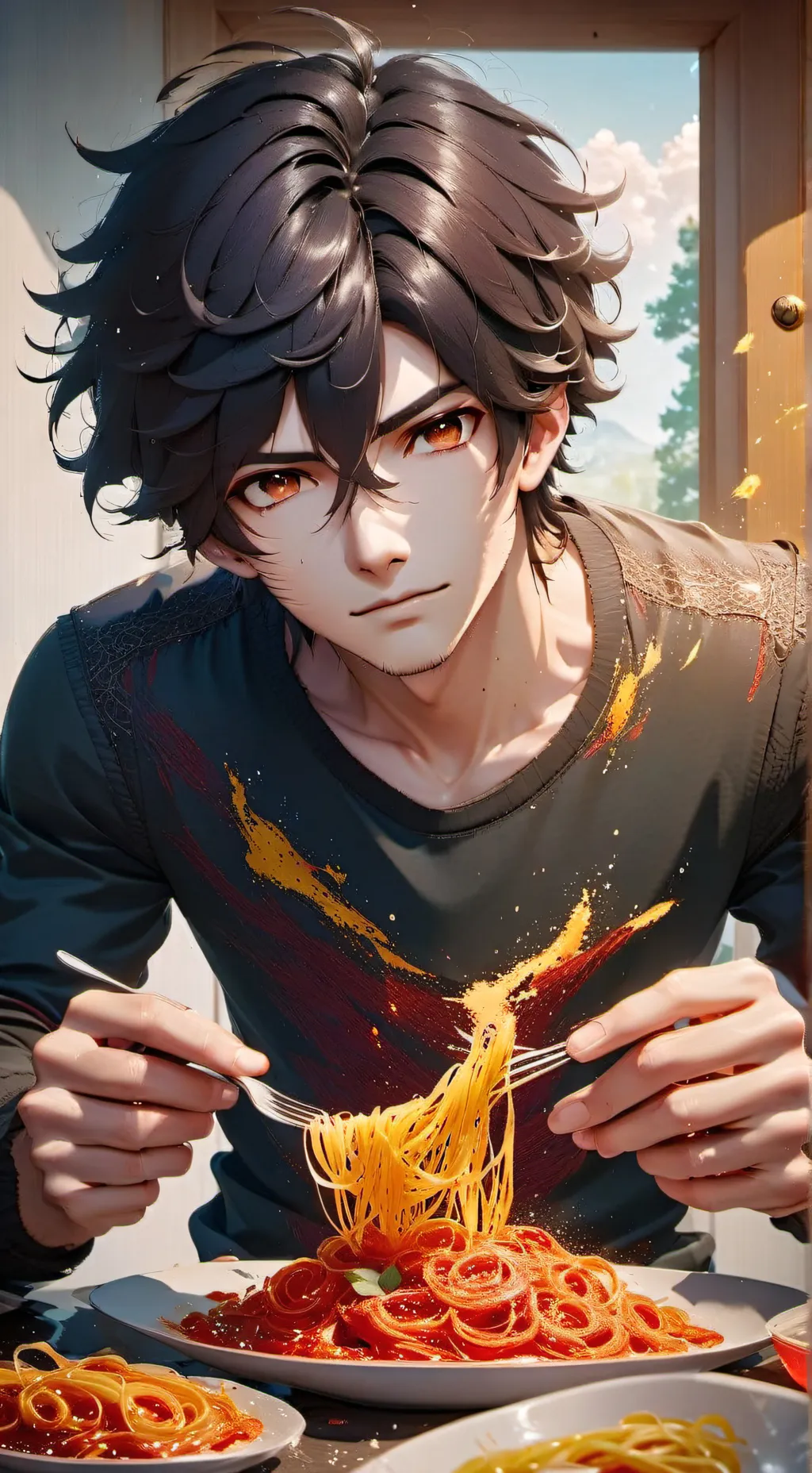 ai character: Finicky Flirt background