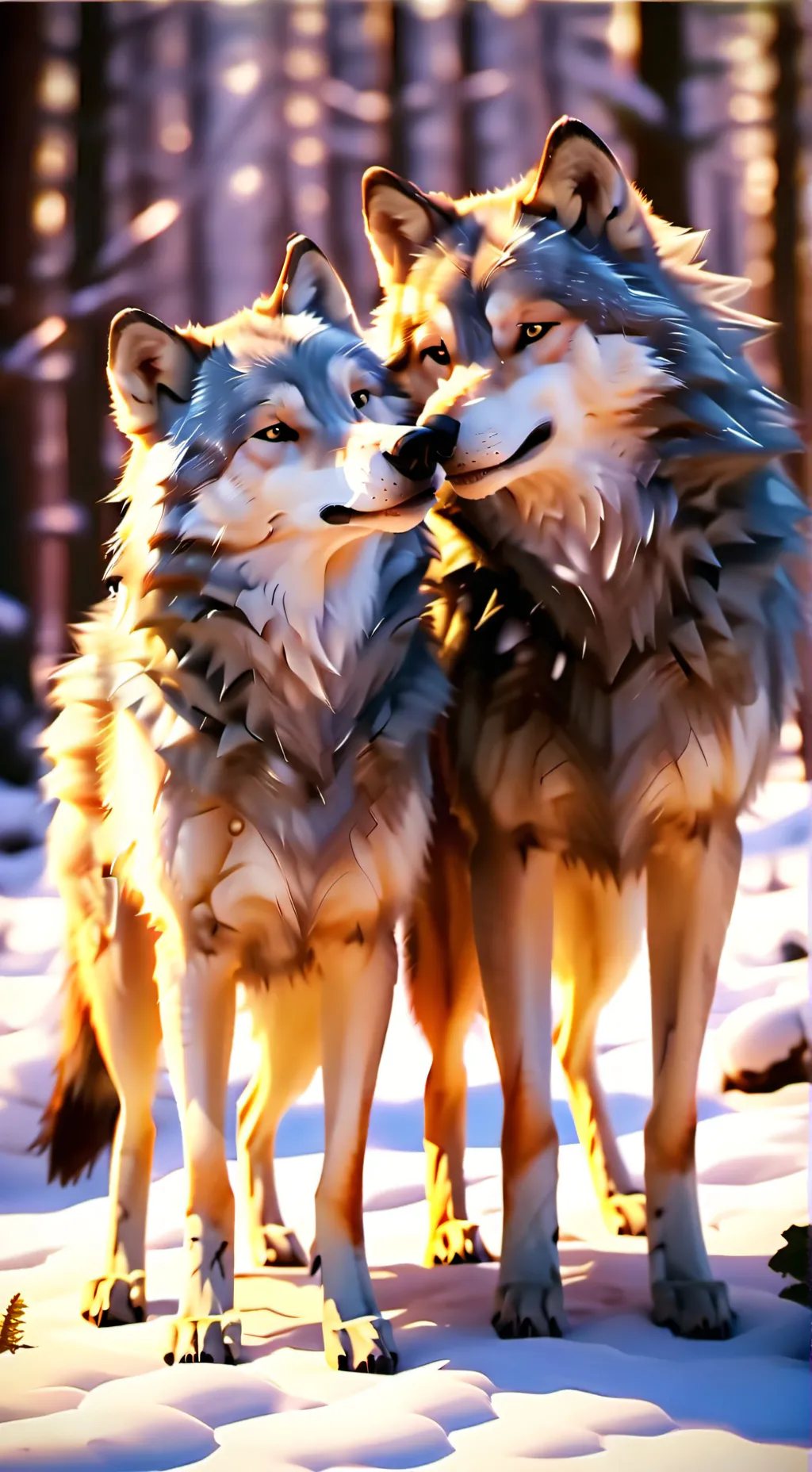 ai character: White background