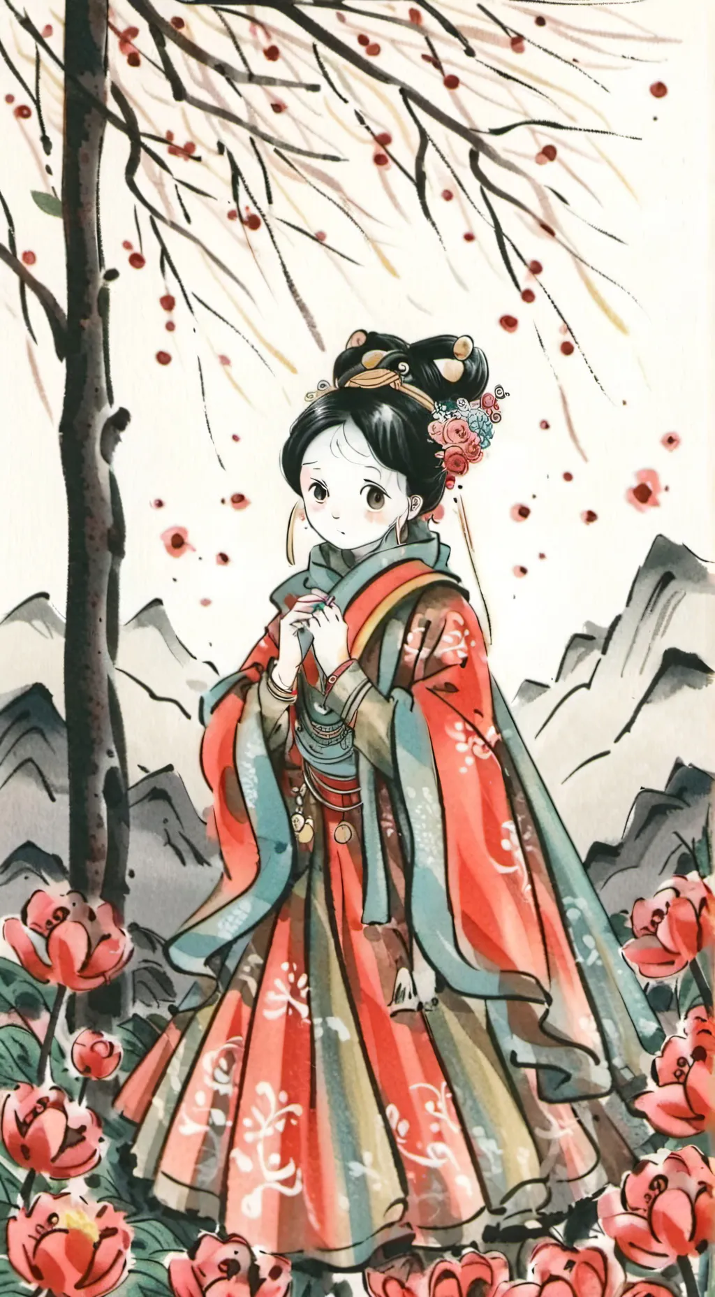 ai character: Tisha background