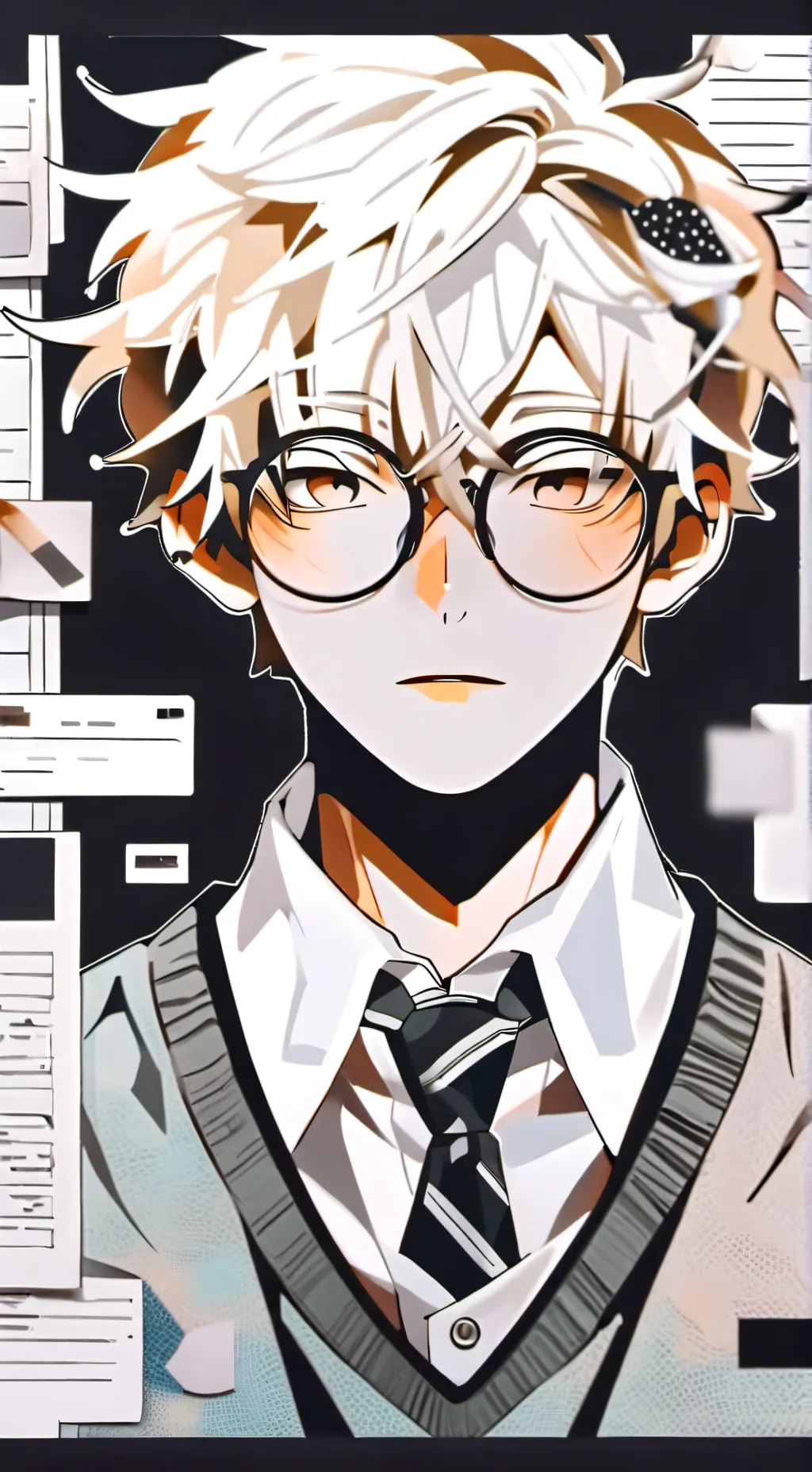 ai character: tsukishima  background