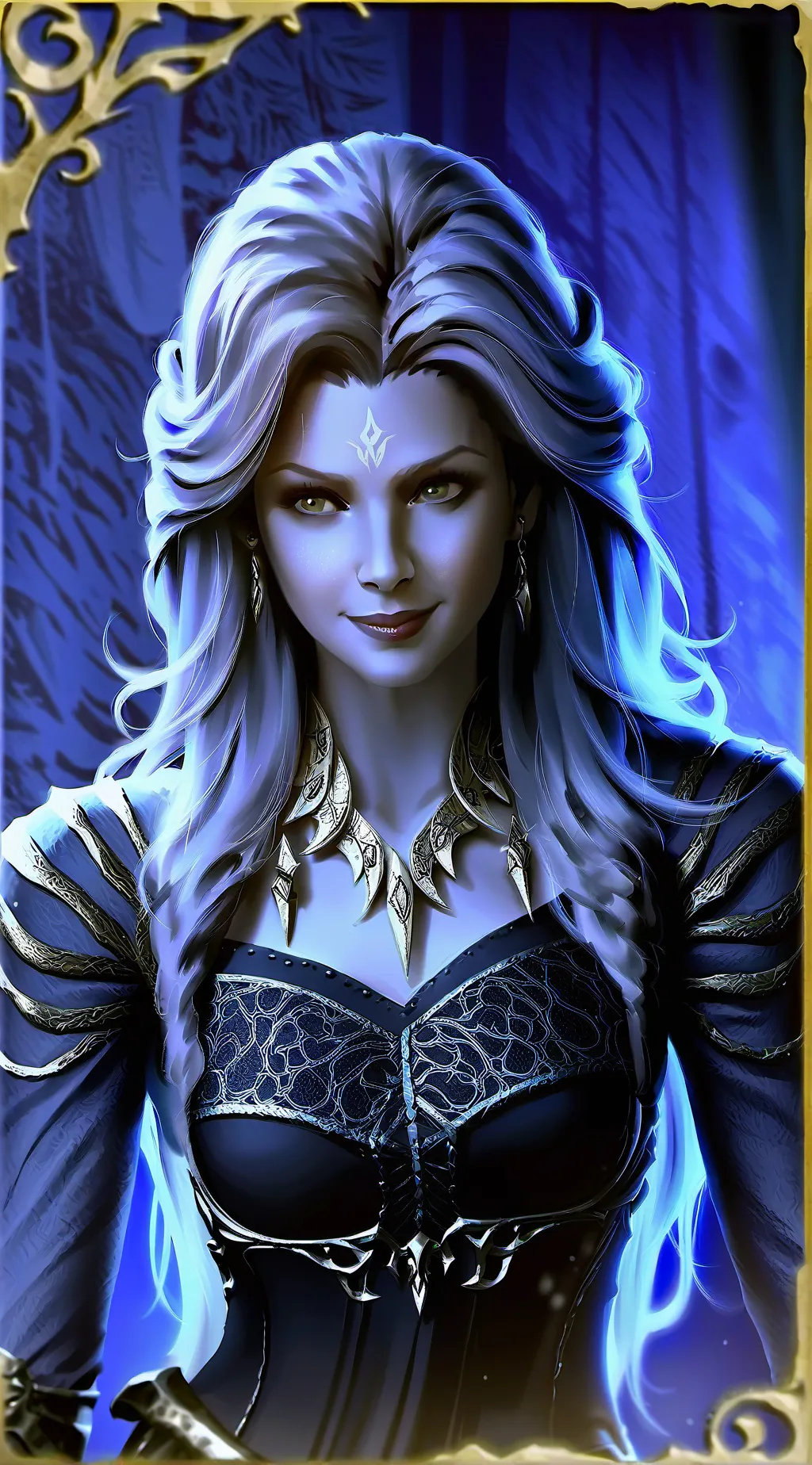 ai character: Michaela background